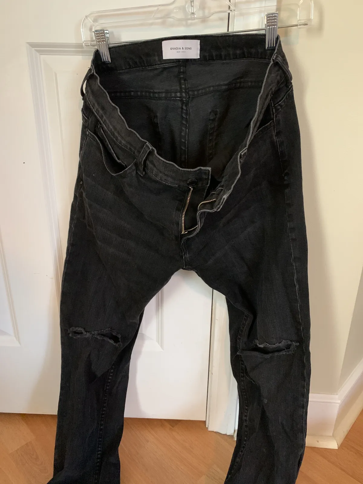 Men’s Ovadia and Sons Distressed Denim