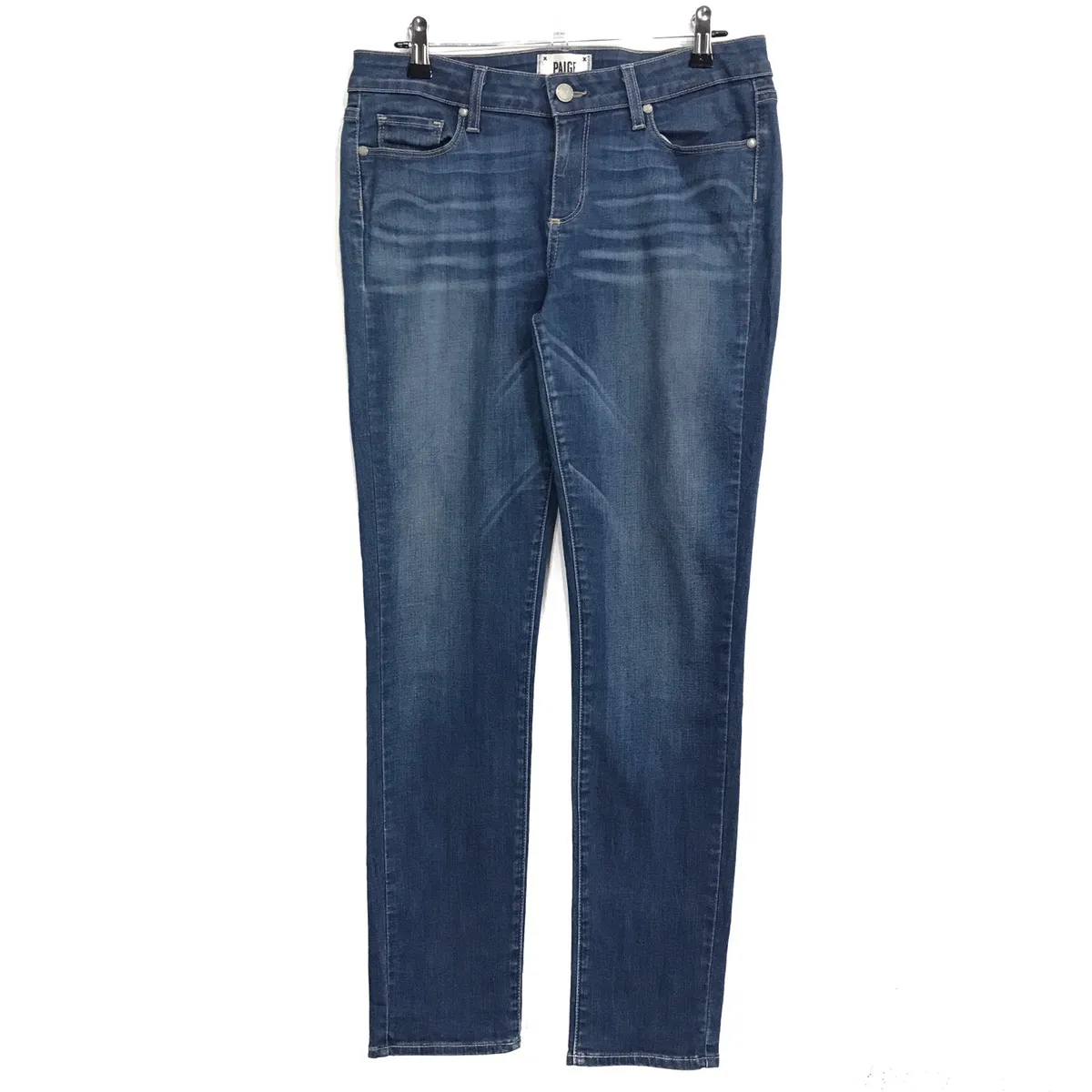 Paige Skyline Ankle Peg Jeans Denim