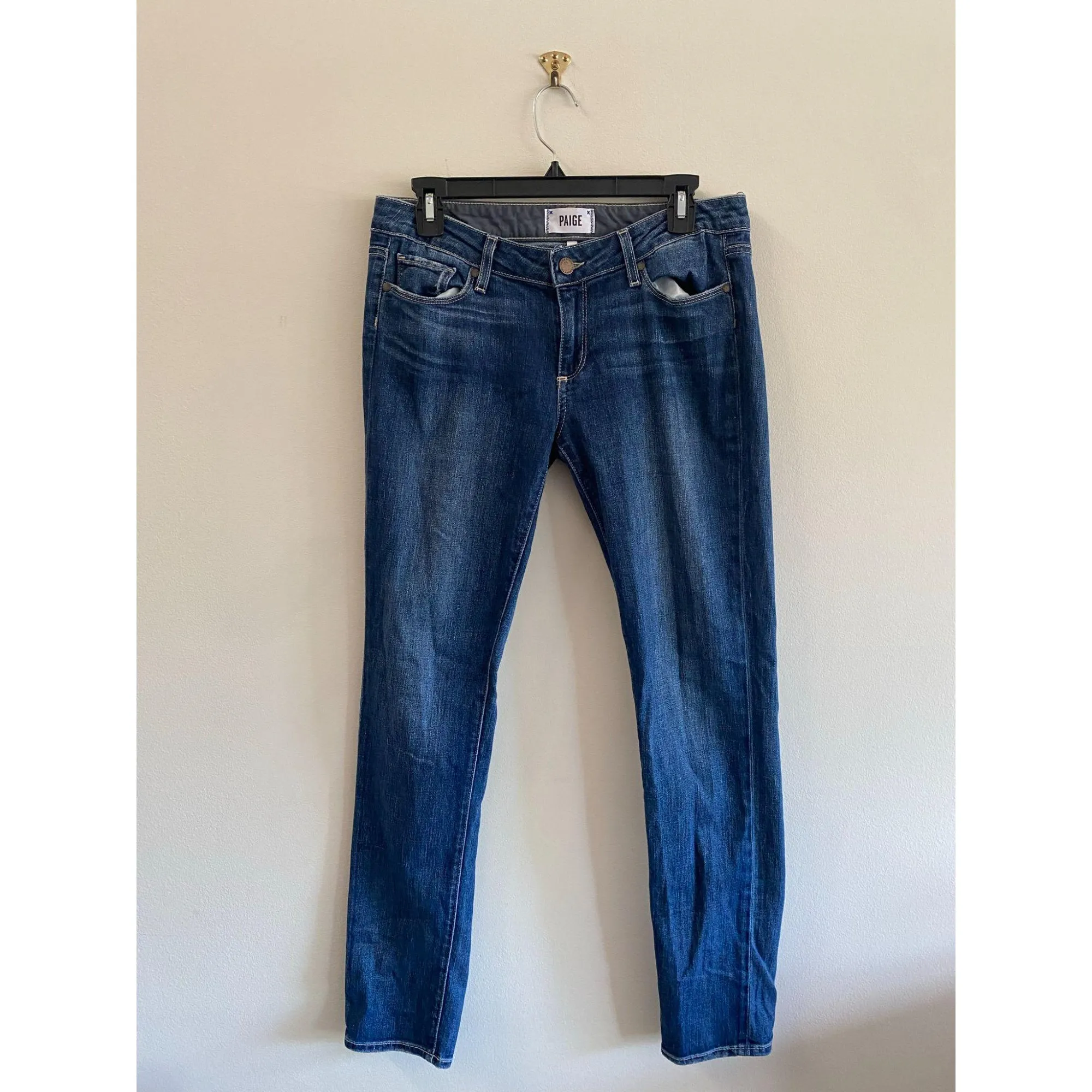 Blue Denim Paige Jimmy Jimmy Skinny Jeans 28