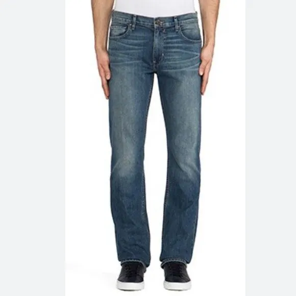 Paige Normandie Slim Straight Leg Jeans in Poster - size 29