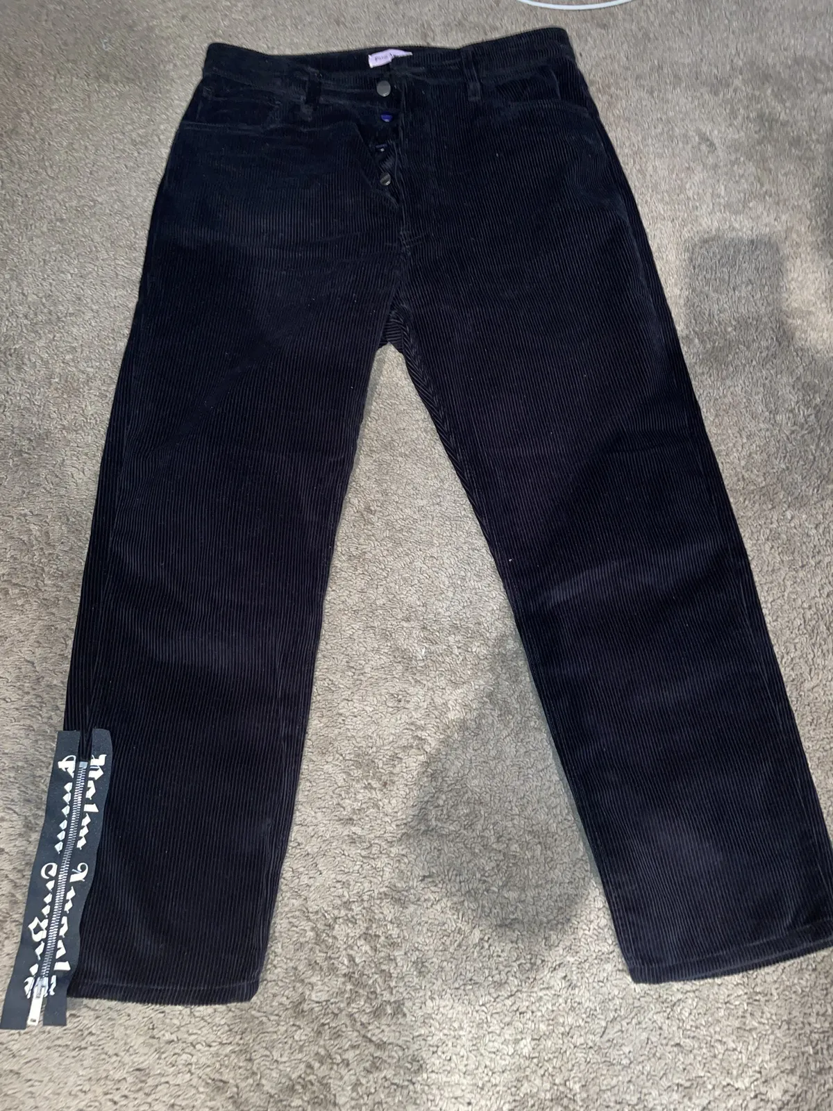 Palm Angels Jeans BLACK