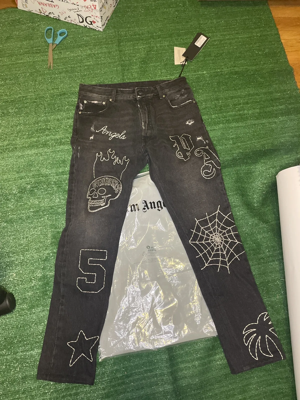 Palm angles spider jeans