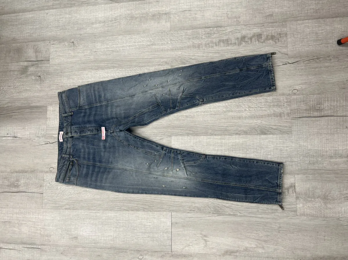 Palm Angels Light Blue Denim Size 36