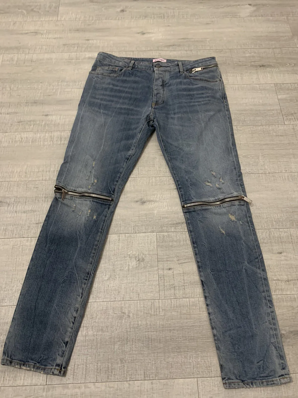 Palm Angels Zipper Denim