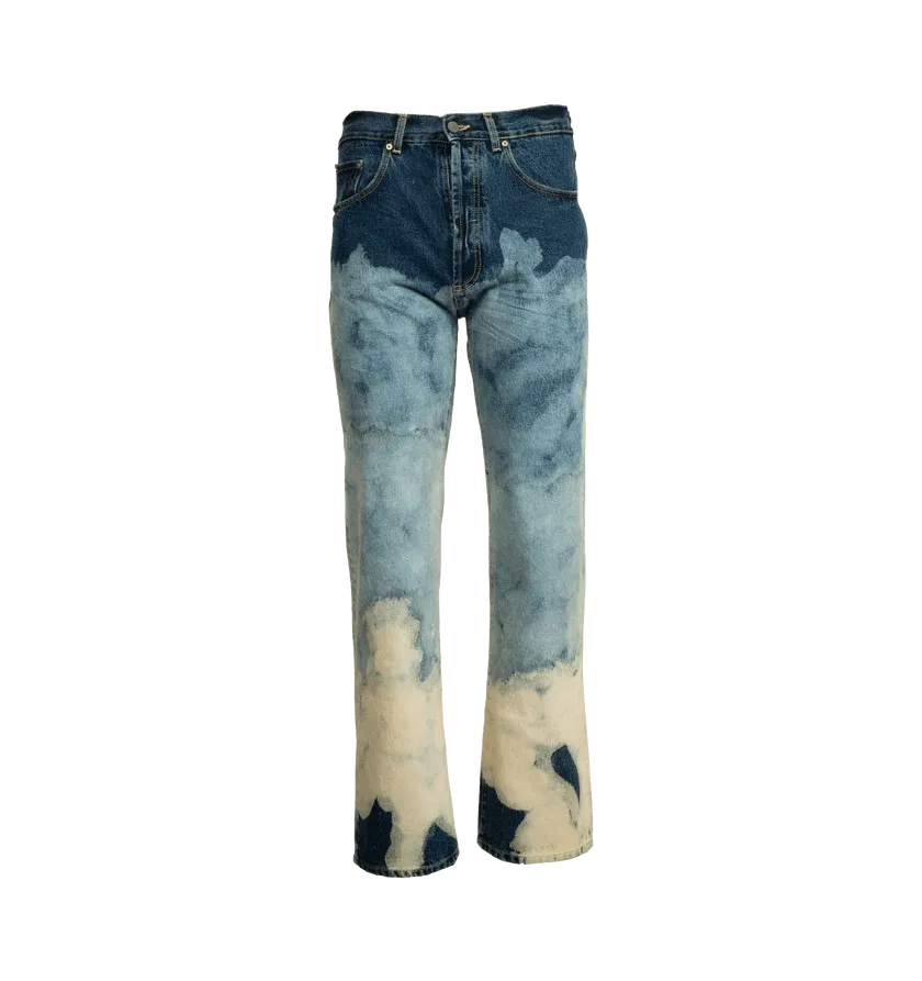 o1h1sh11223 Cloud Loose Denim in Light Blue