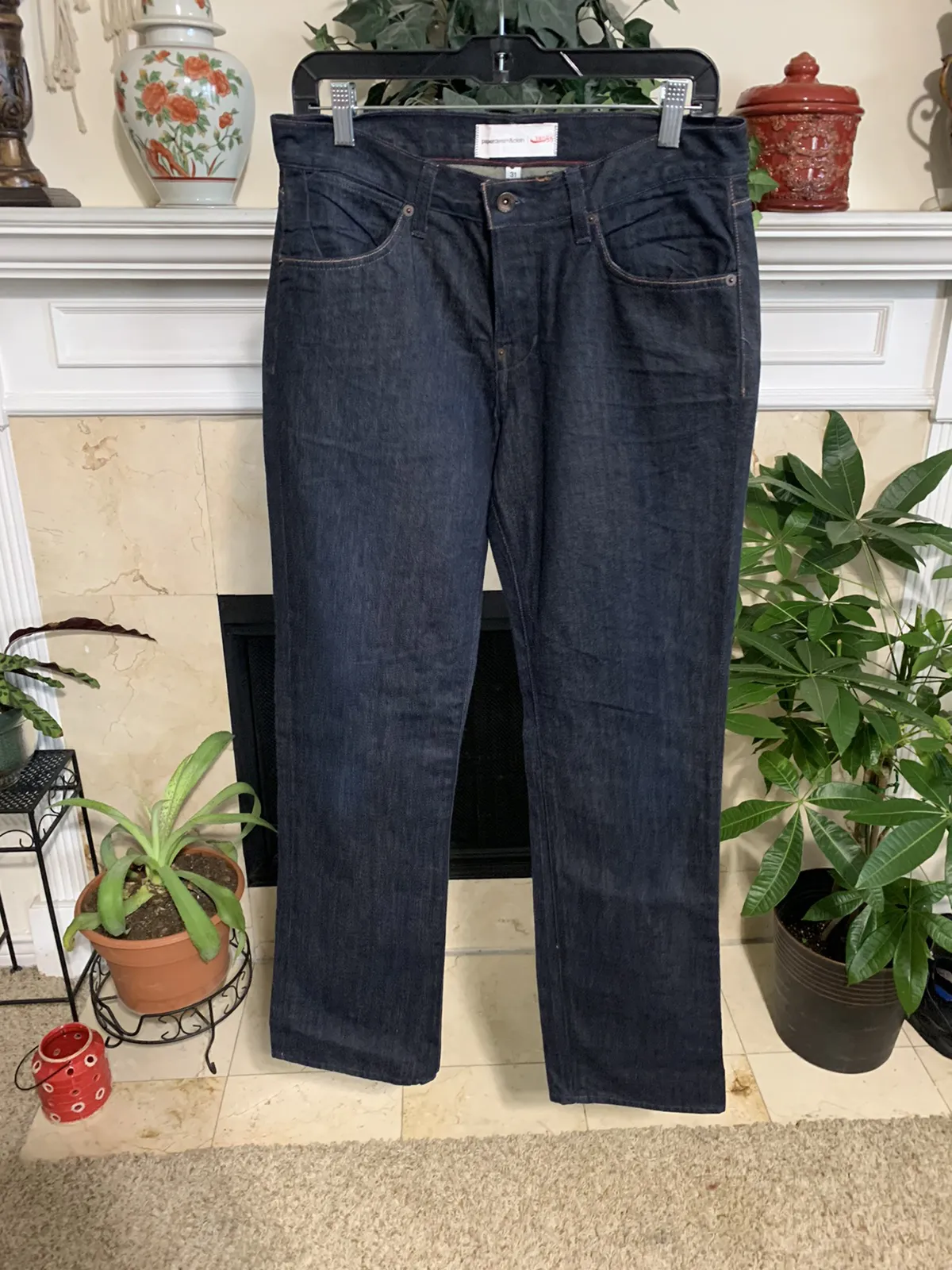 Vogel Selvedge Button Fly Denim jeans Slim straight