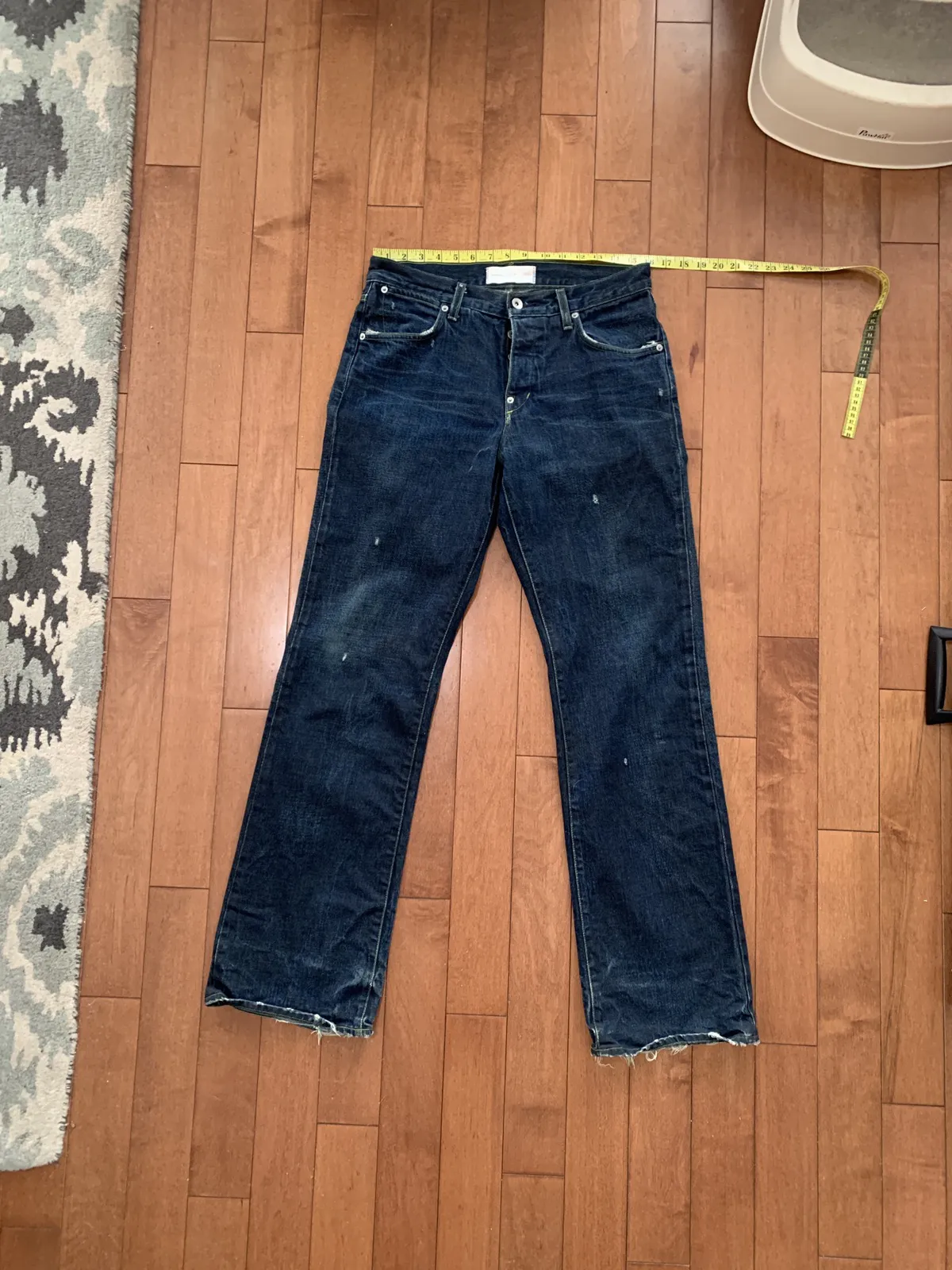 90s y2k cool low rise bootcut made in usa denim
