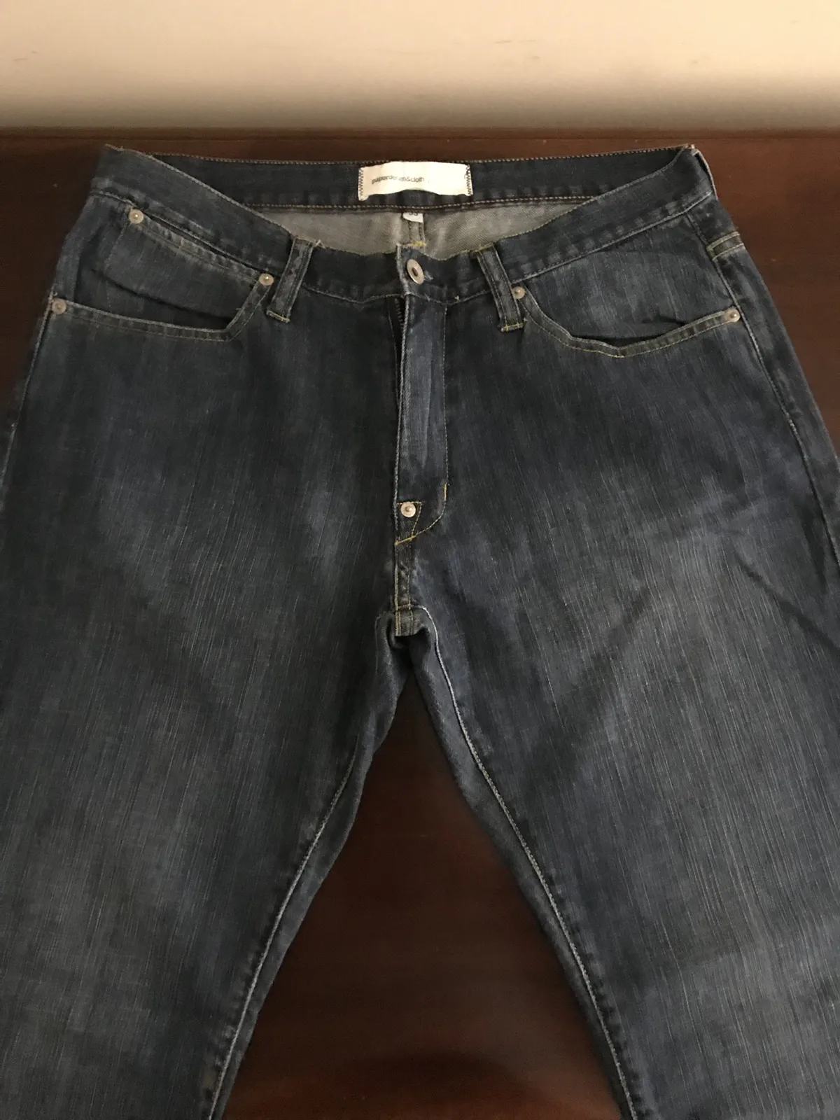 Paper Denim & Cloth Dark Rinse Denim Jeans