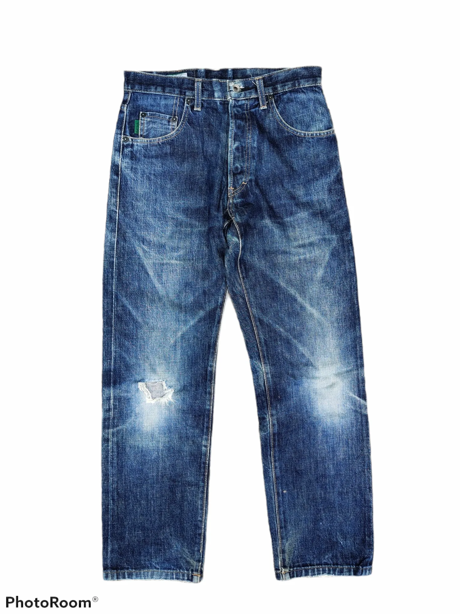 Paul Smith Distressed Denim Jeans Made in Japan