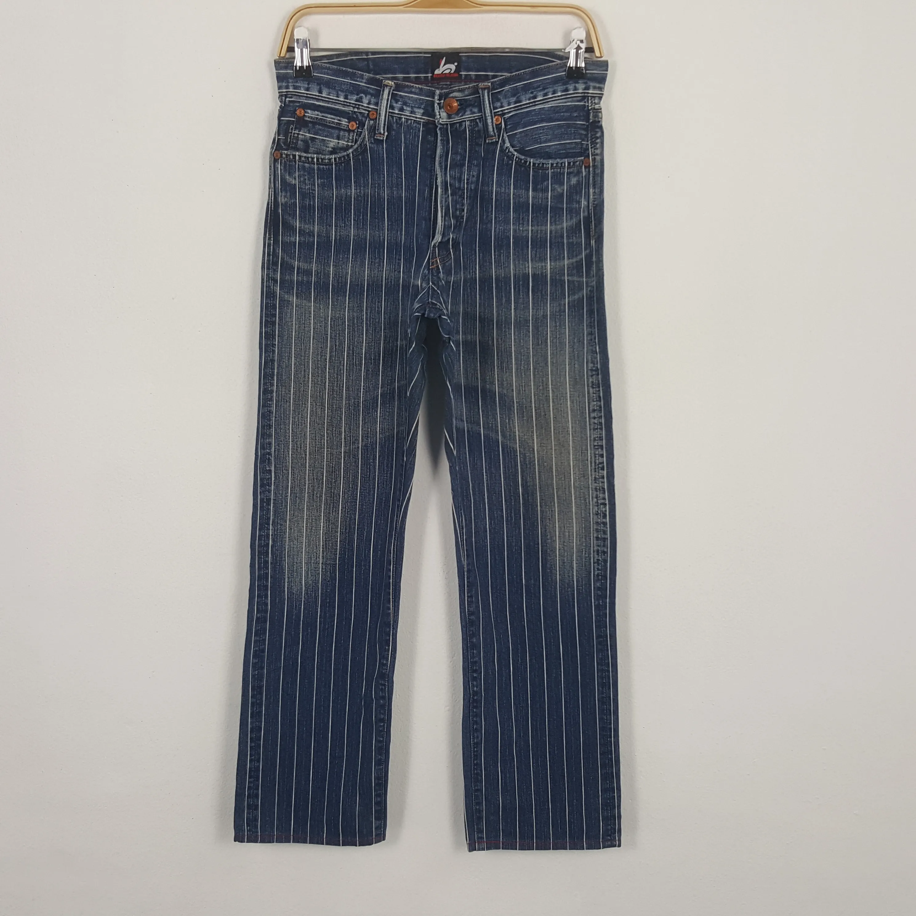 Vintage Paul Smith Striped Style Denim Jeans