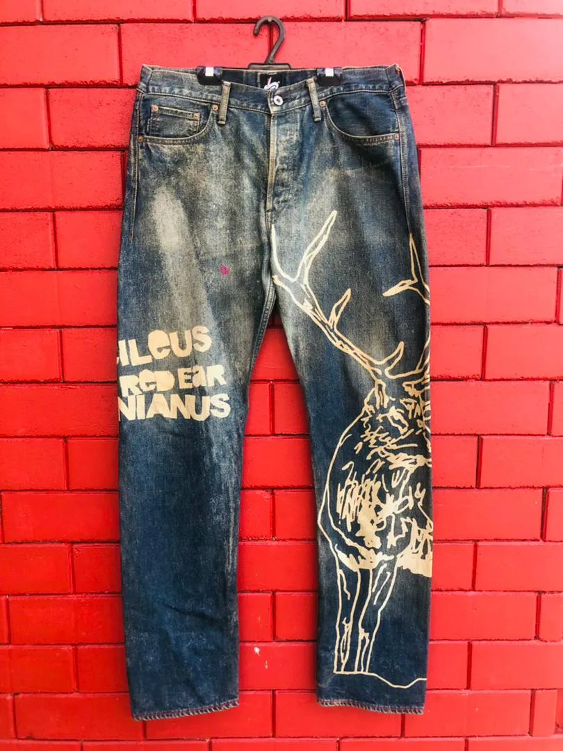Vintage Paul Smith Japanese Fashion Style Denim