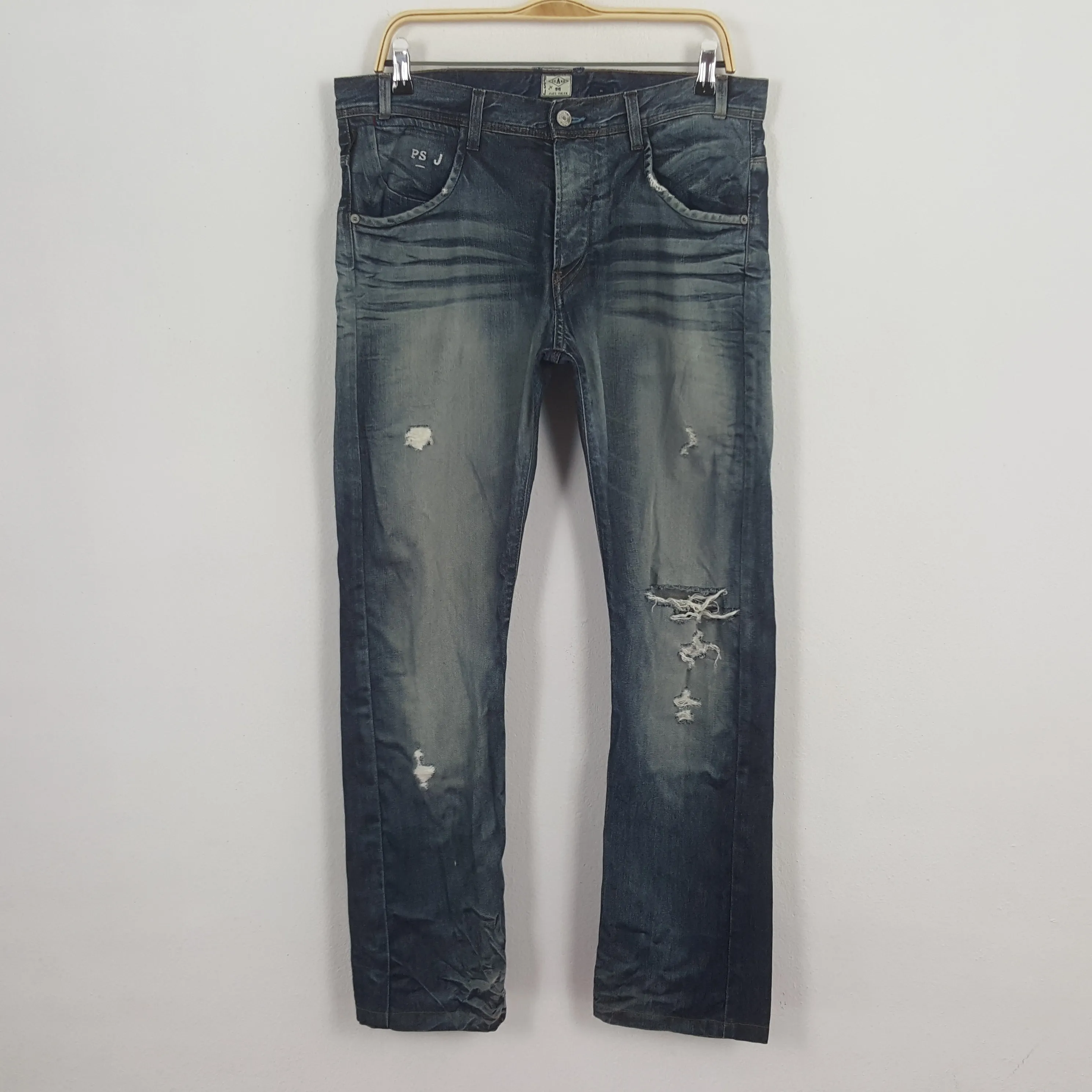 Vintage Paul Smile Jean British Designer Distreesed Jeans
