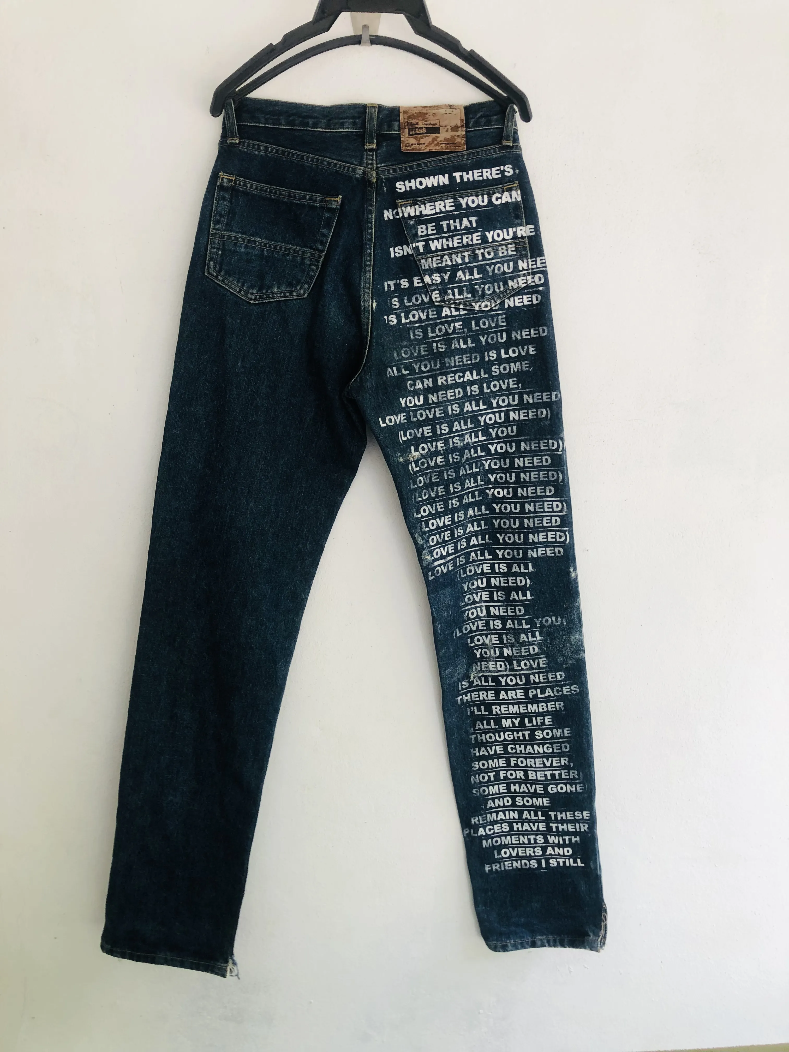 Vintage Paul Smith Distressed Japanese Designer