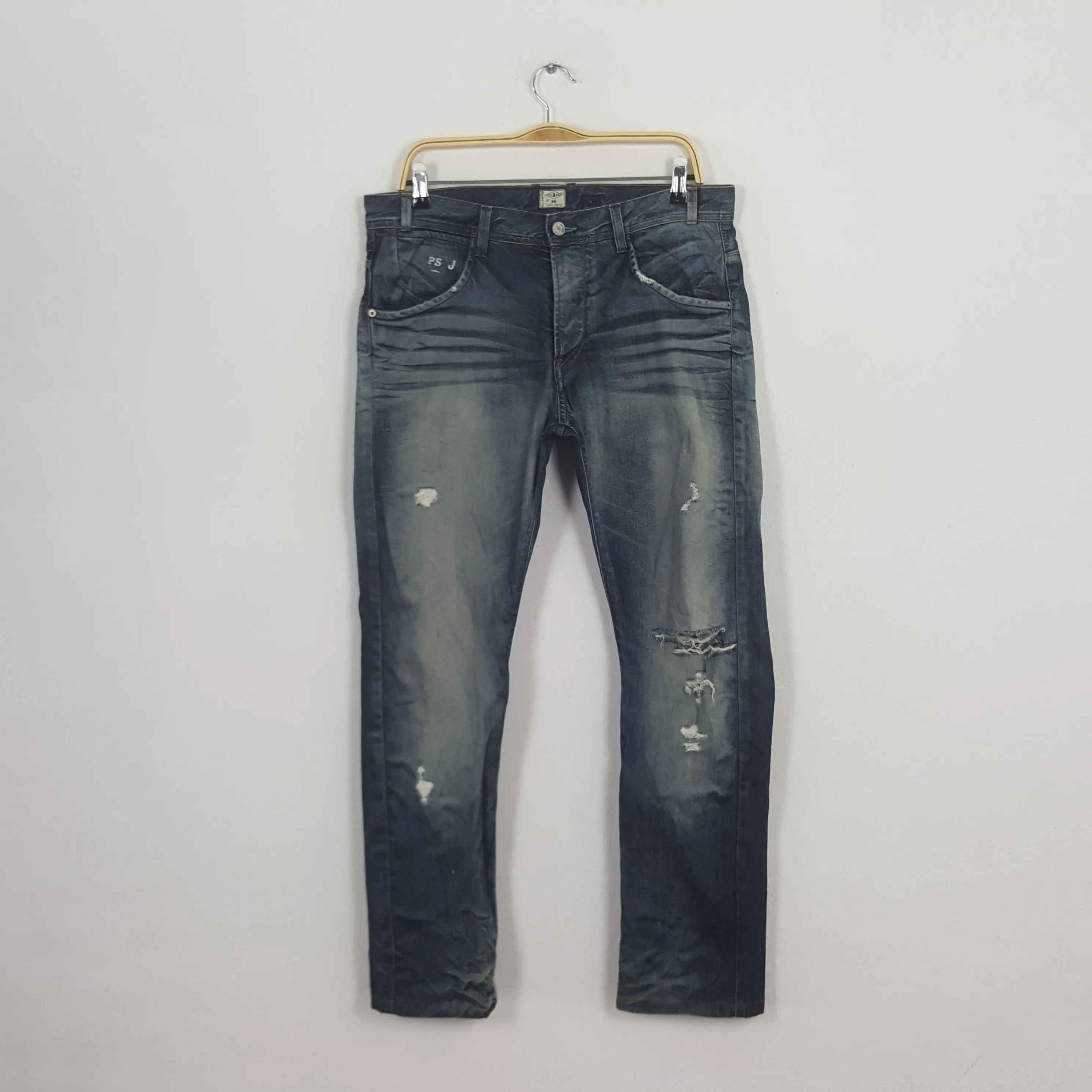 Vintage Paul Smith Distressed American Style Denim Jeans