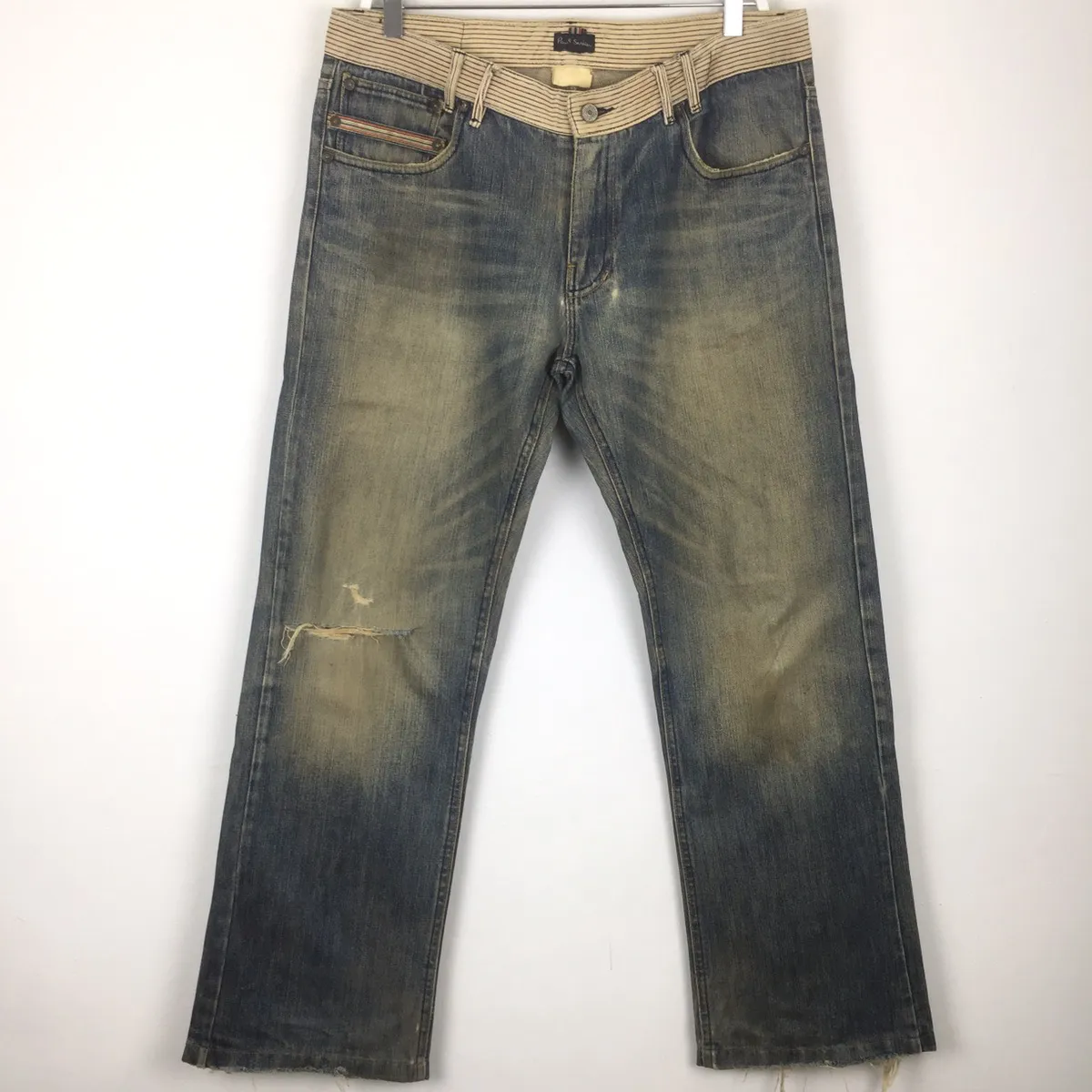 🔥M26 paul smith distressed denim nice design