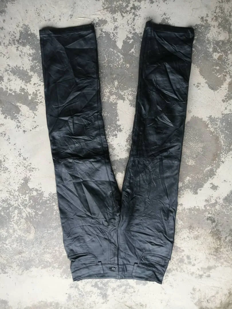Vintage Paul Smith London Leather Pants