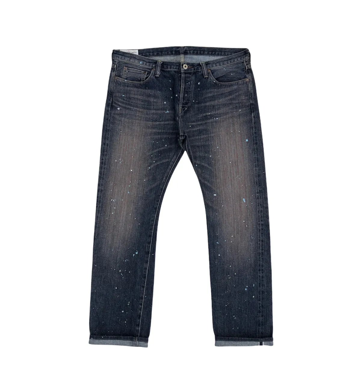 Paul Smith RED EAR Paint Splatter Selvedge Denim Jeans