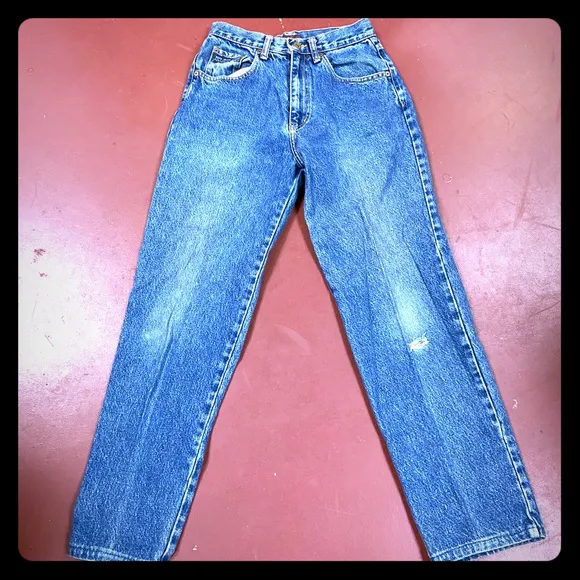 Vintage 1980s Pepe High Wasted Jeans size 28x33