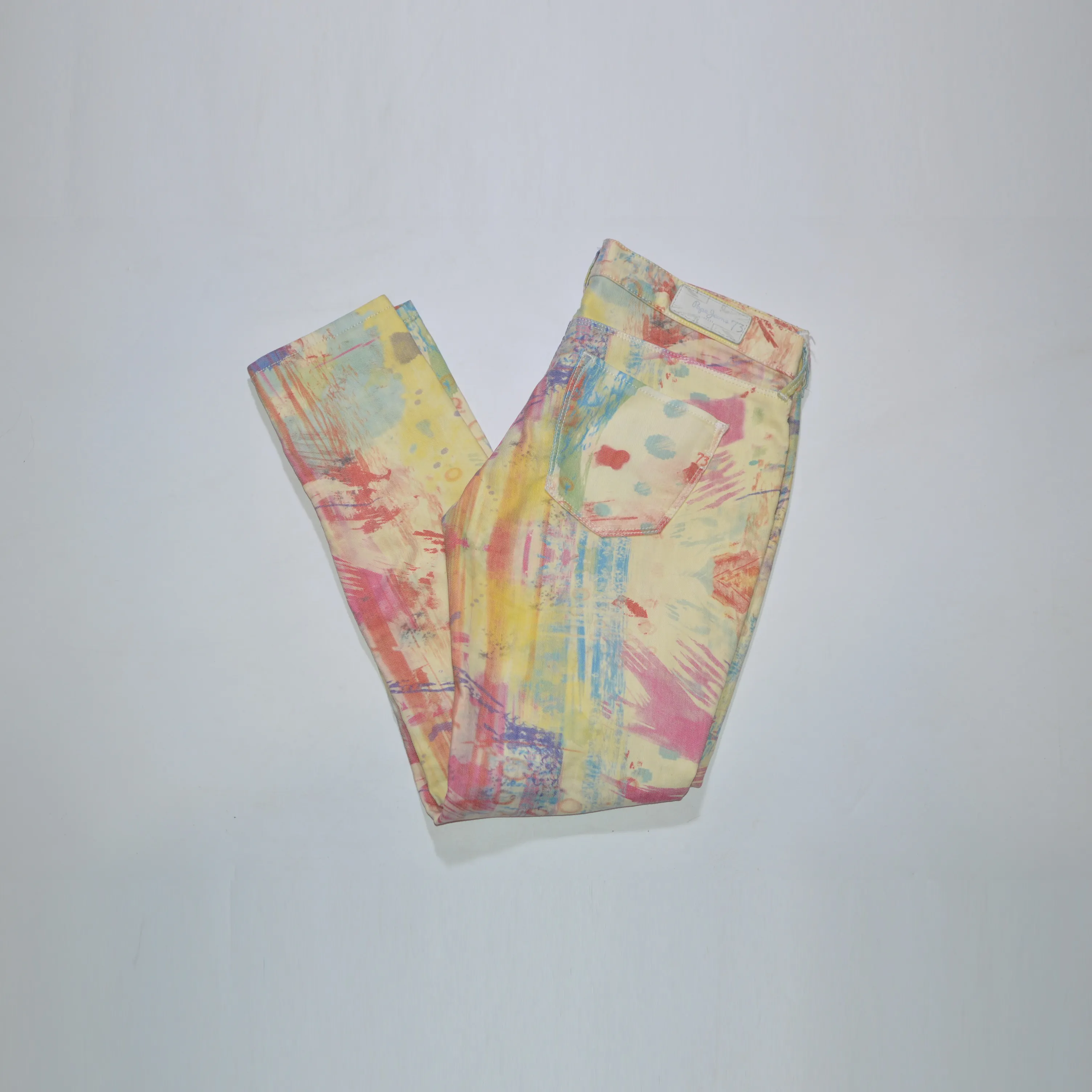 Womens Pepe Jeans Sugar Rush Multicolor Jeans