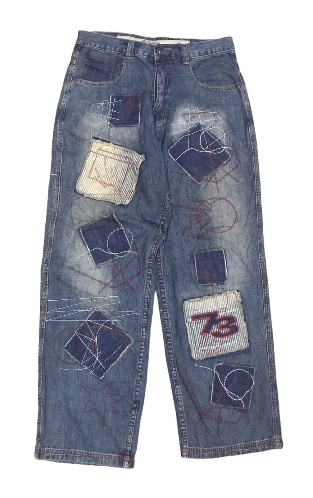 Rare Patchwork Pepe Jeans London Denim