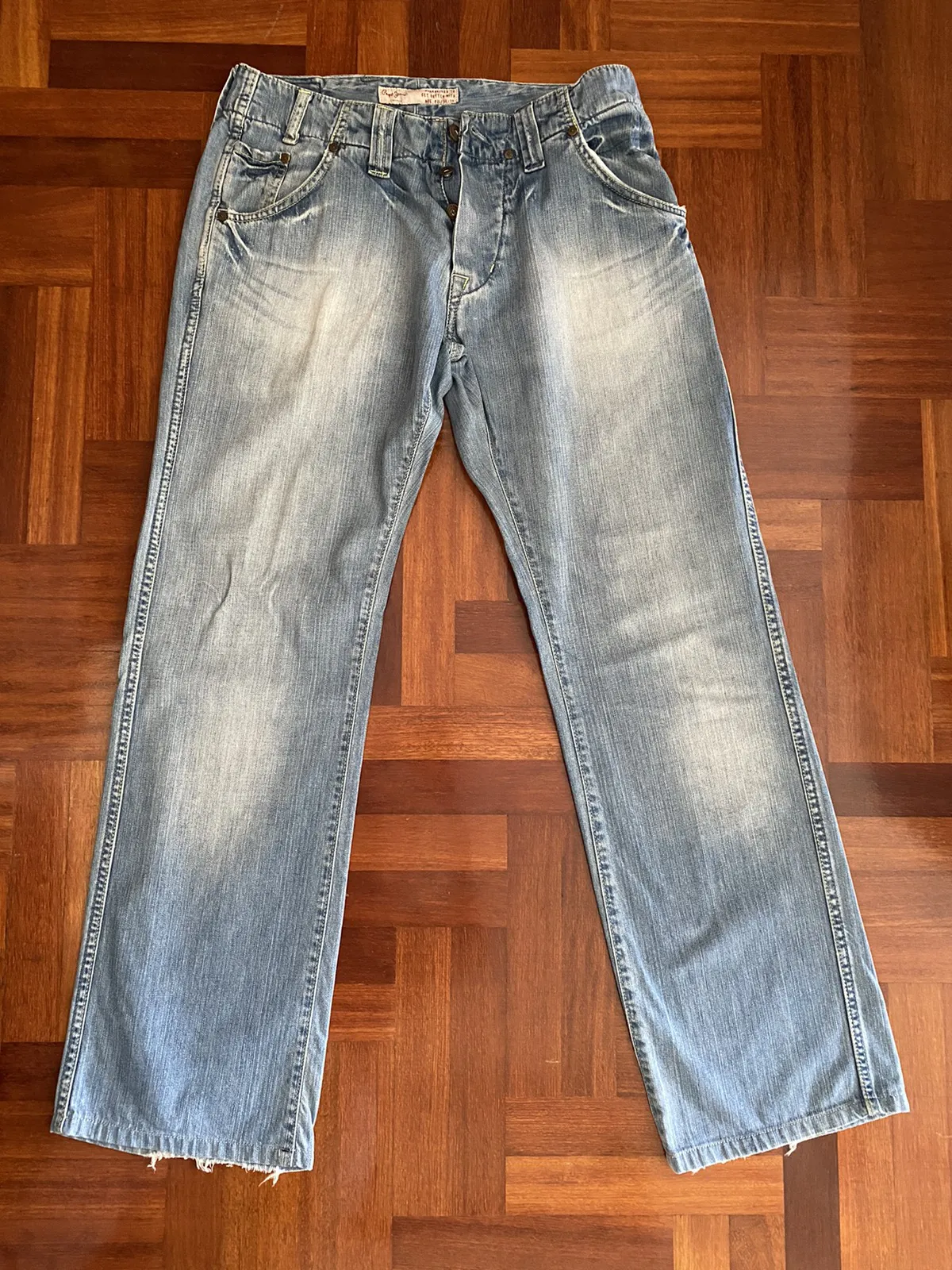 Vintage 90s blue Pepe jeans
