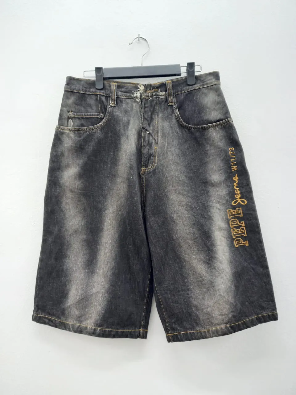Pepe Jeans Distressed Short Baggy Jeans