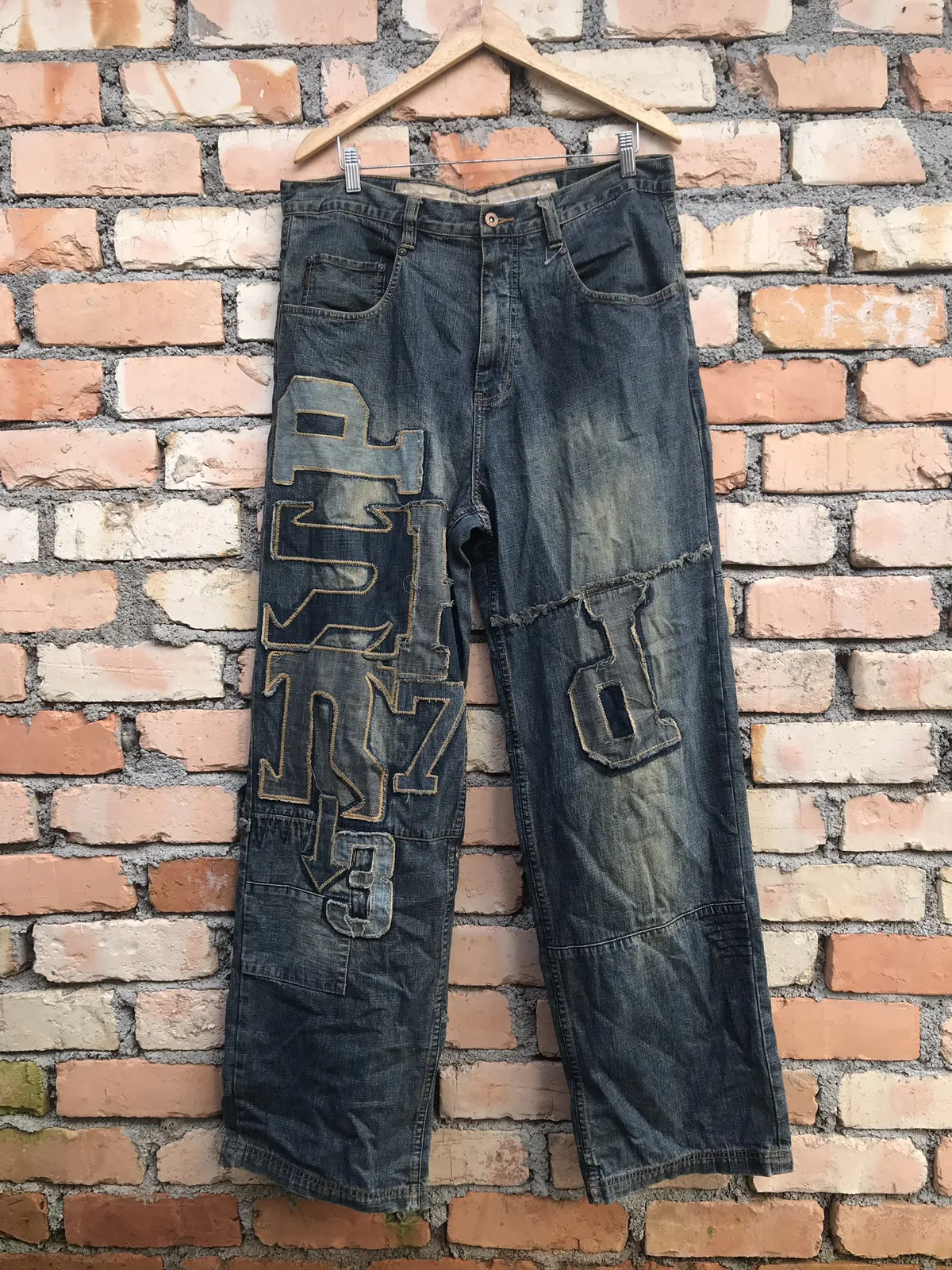 Super rare hypebeast Pepe jeans distressed style denim