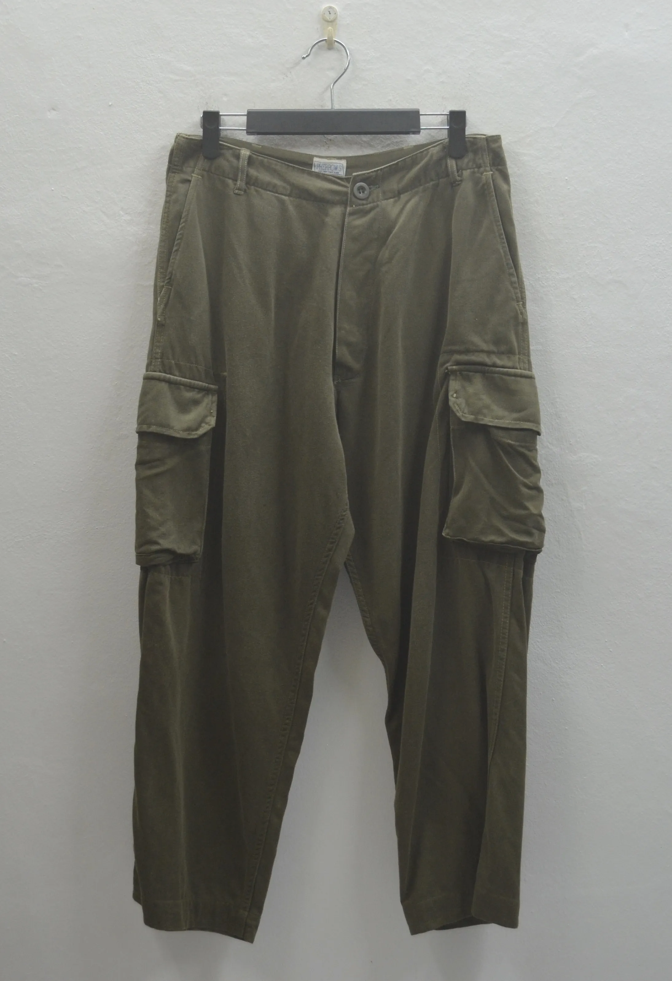 Pherrow's Military Cropped Cargo Pants Made In Japan