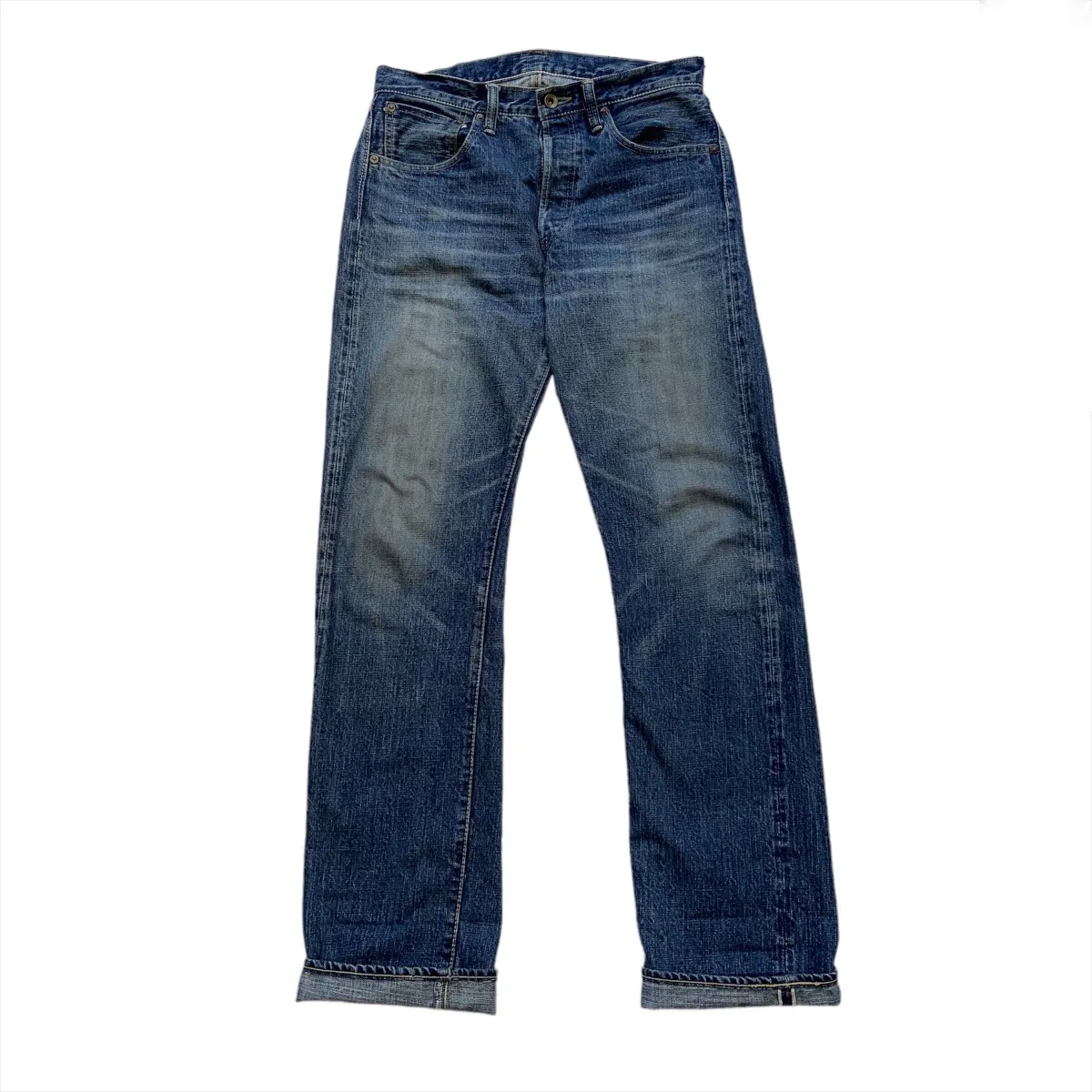 Pherrows Stormy Blue Selvedge Denim Jeans