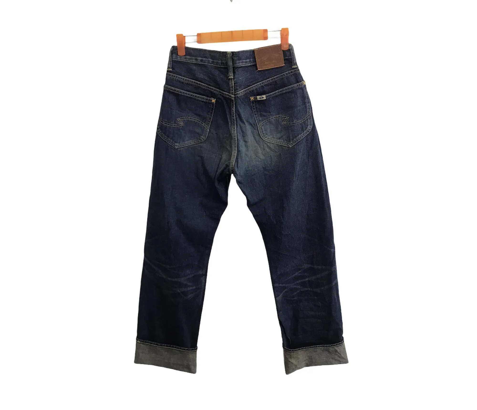 Vintage Pherrow's Bros Stormy Blue Selvedge Indigo Denim