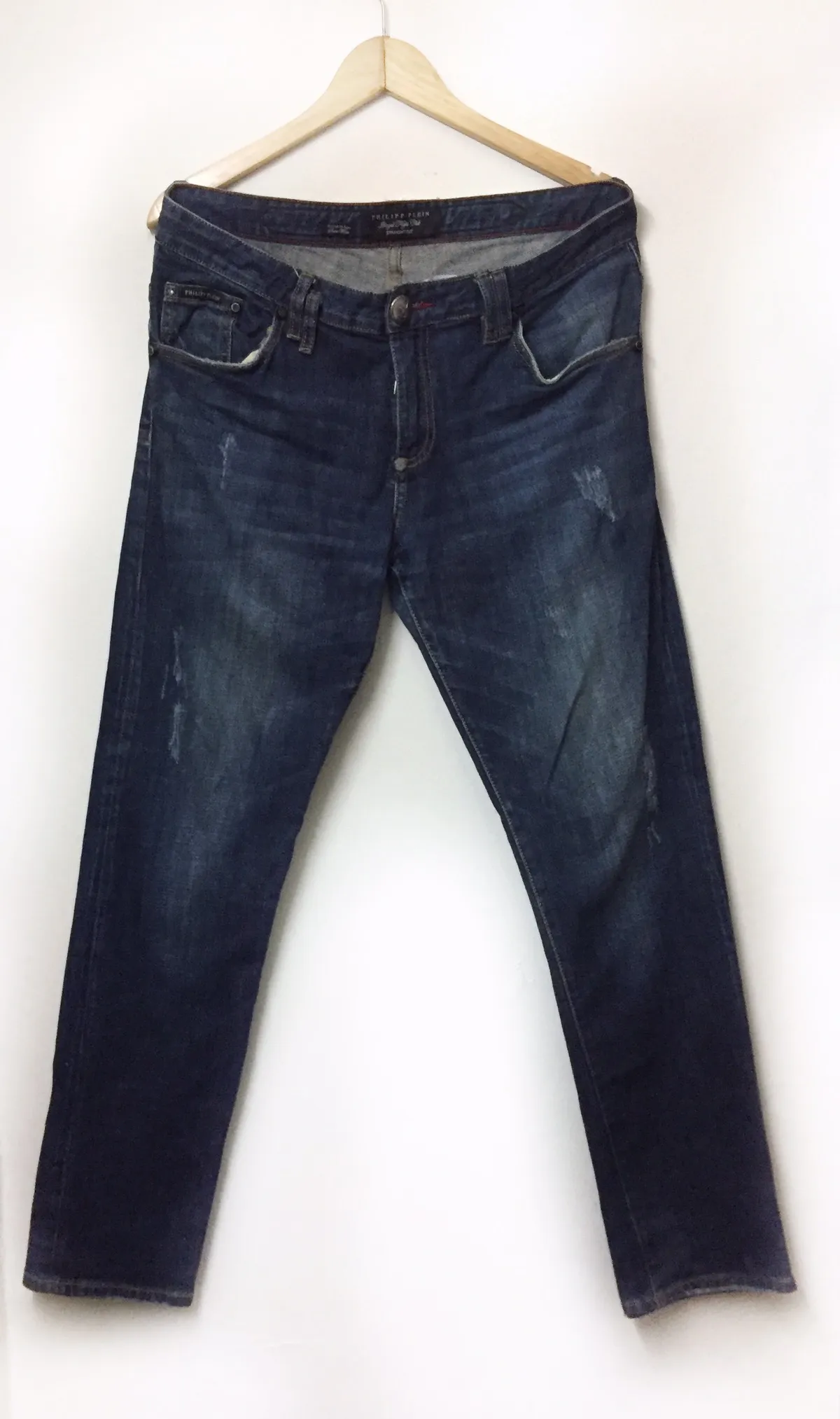 Philipp Plein Distressed Denim Jeans