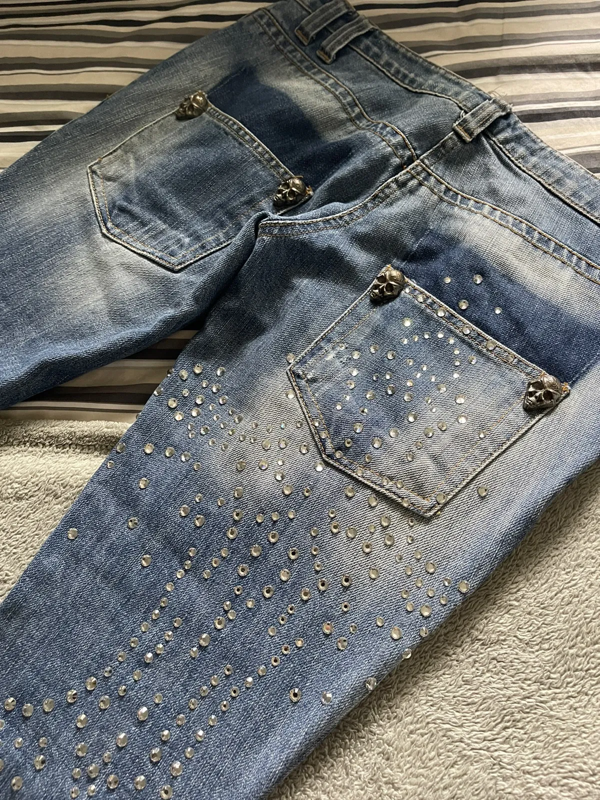 Philipp Plein Limited Edition Handmade Rock & Roll Denim