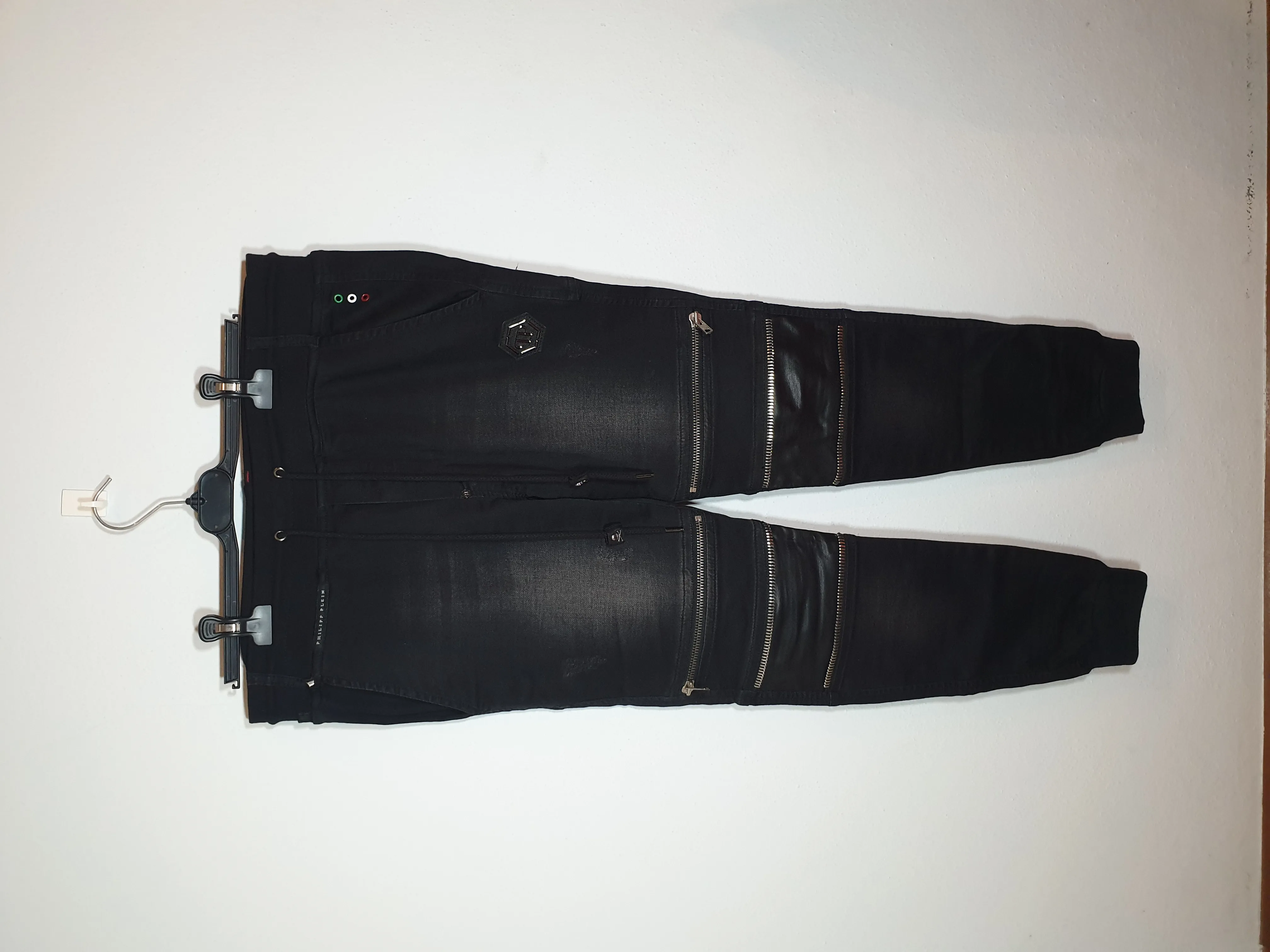 Philipp Plein zip denim pants