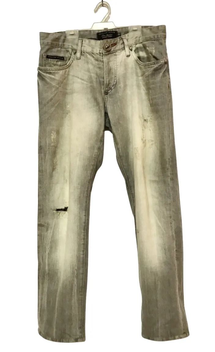 Philipp Plein PP Retro Superhero Denim Jeans