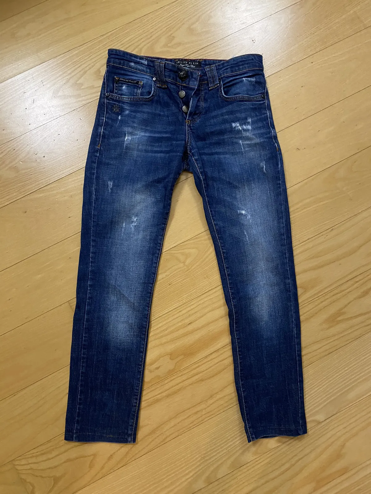 Philipp Plein straight cut vintage jeans