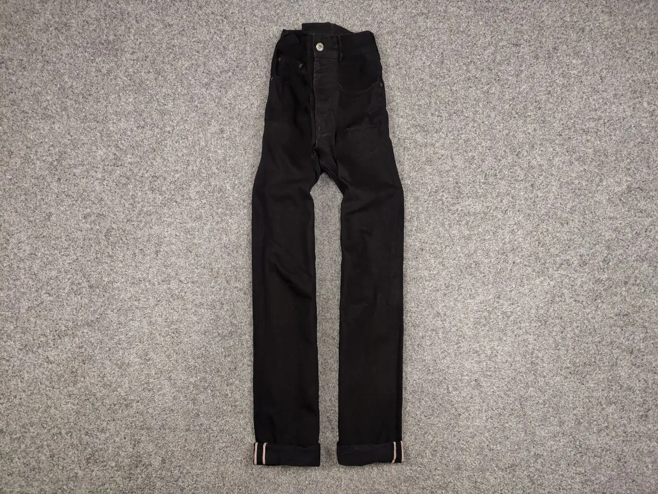 Pike Brothers 1963 Roamer Pant Pitch Black Selvedge Jeans