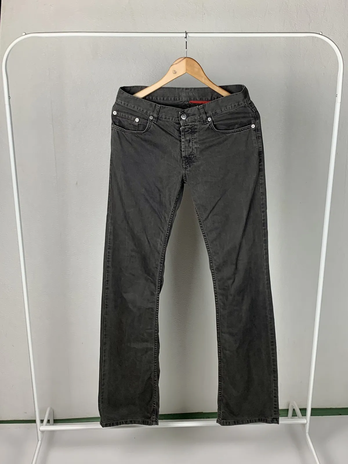 Prada Washed Flared Jeans 30 size