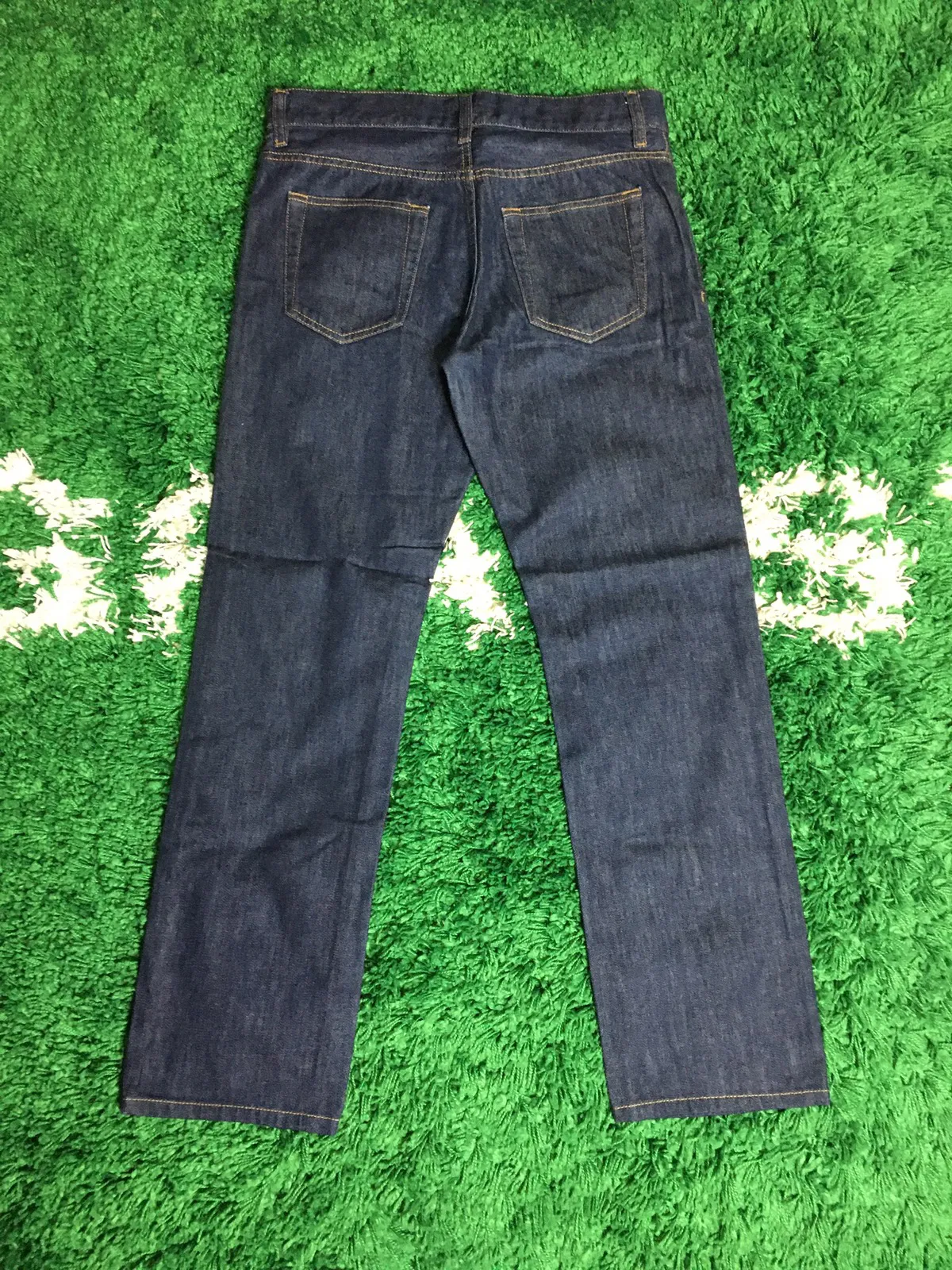 Designer Prada Jeans trousers pants Raw Dark Denim 30