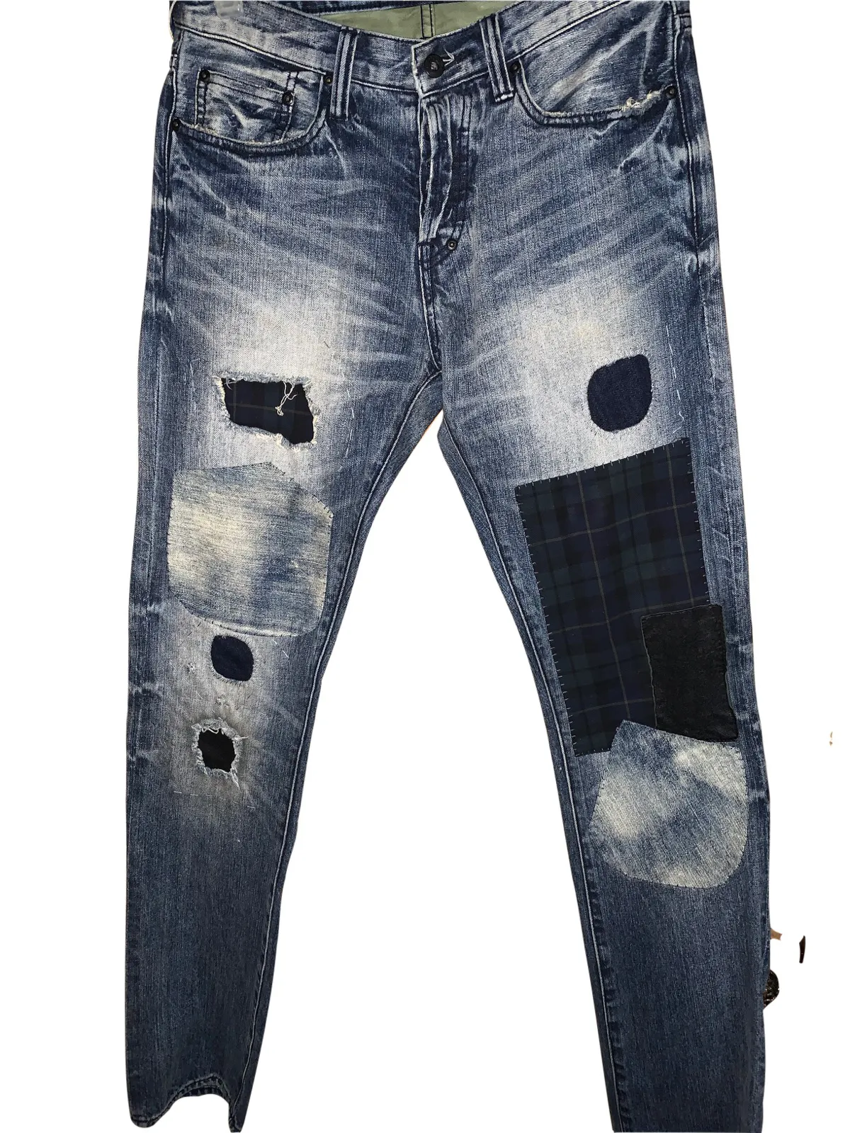Prps denim patchwork jeans