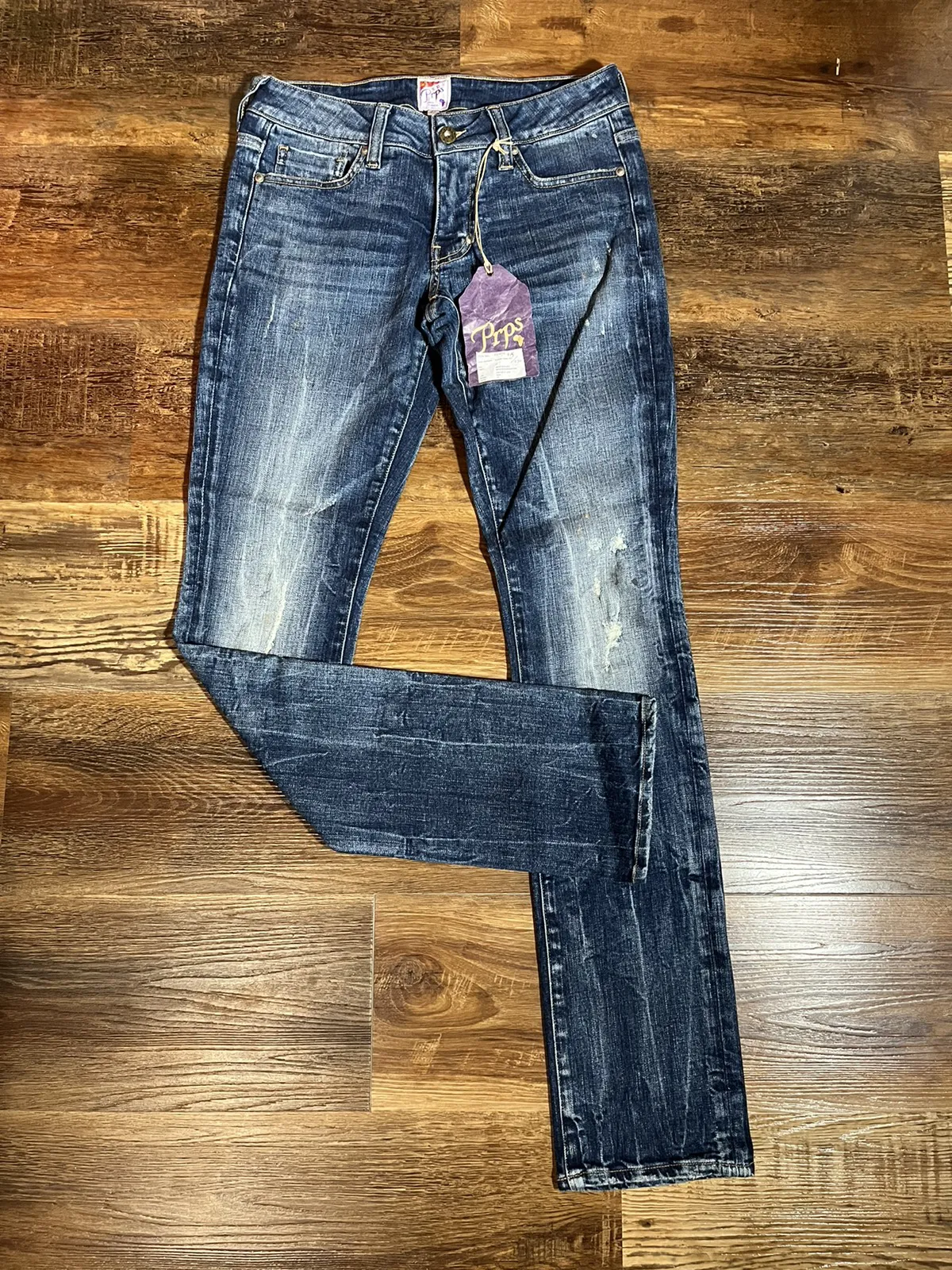 PRPS SAMPLE Selvedge Denim Jeans - Blue - Size 27 Waist