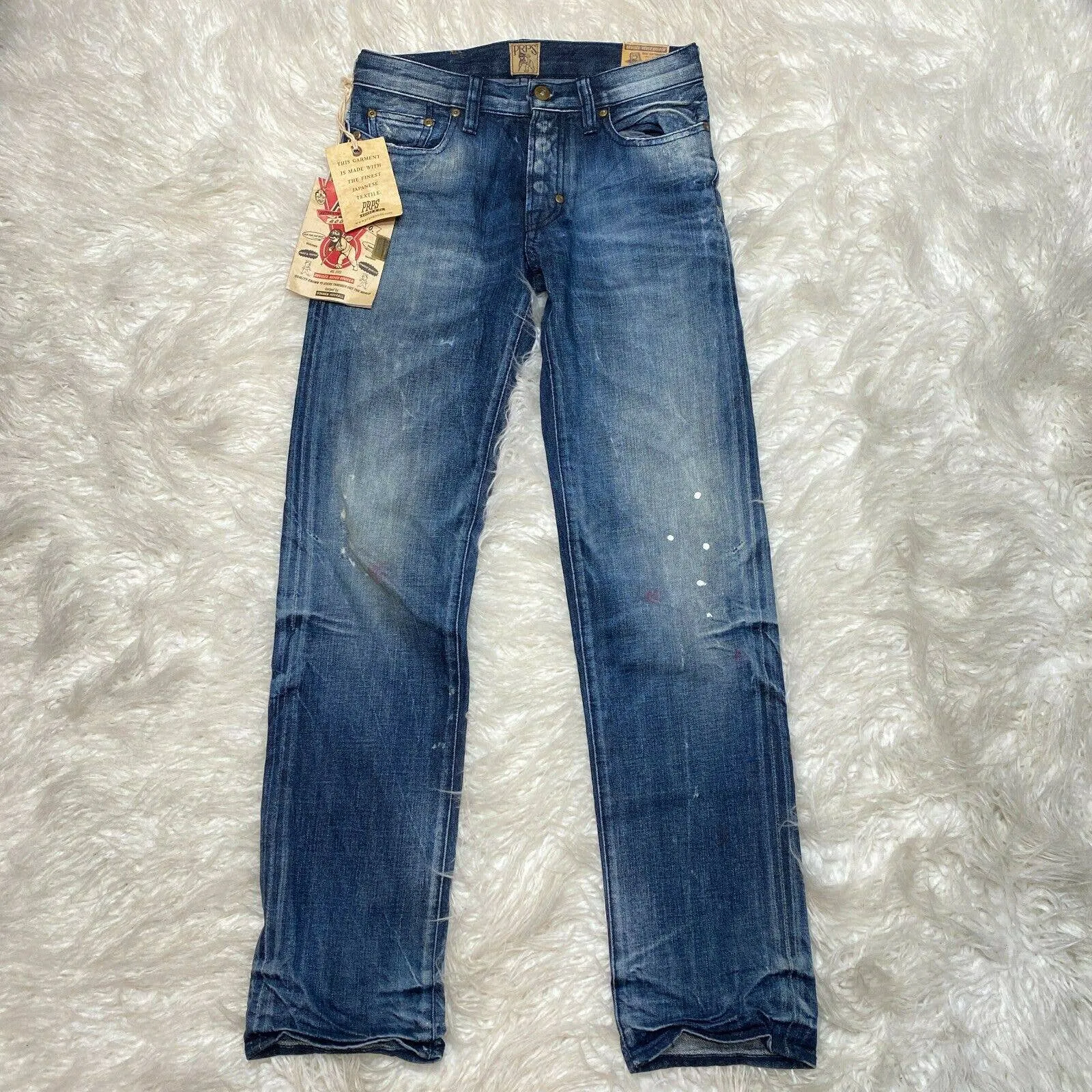 PRPS RAMBLER SELVEDGE JEANS SIZE 28 PRPS GOODS & CO