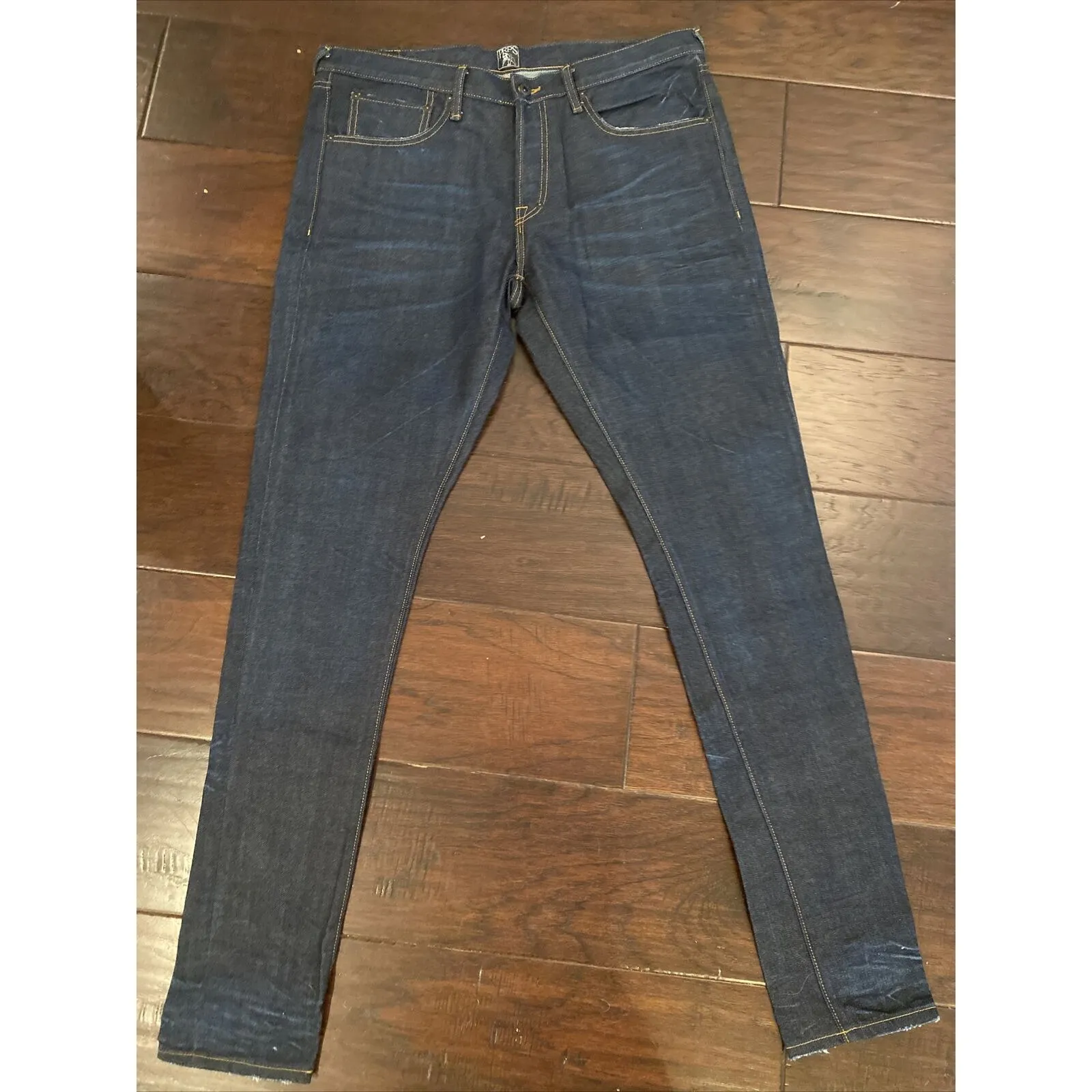 PRPS Le Sabre Slim Fit Jeans In 6 Month Wash BLUE 36x36