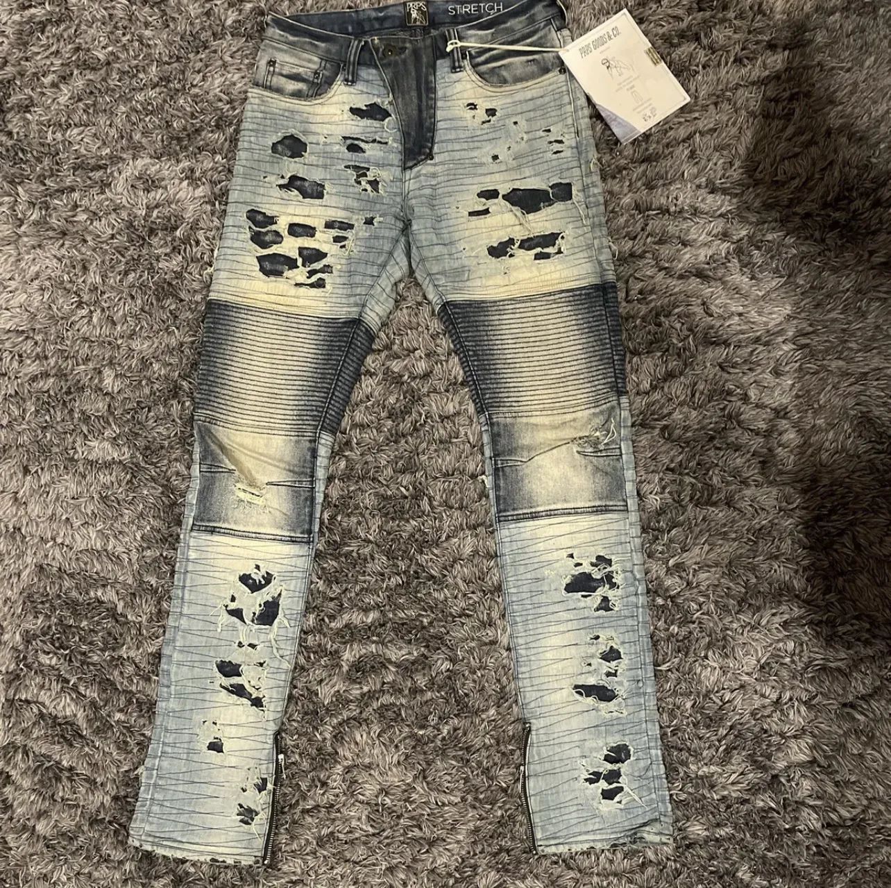 PRPS Windsor Skinny Fit Leviathan Size 29 Fits 30 Waist