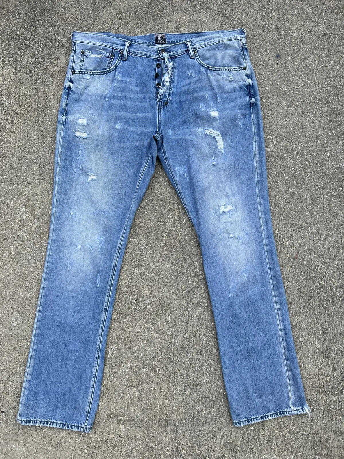 Vintage PRPS Rips Distress Denim Demon Fit Jeans