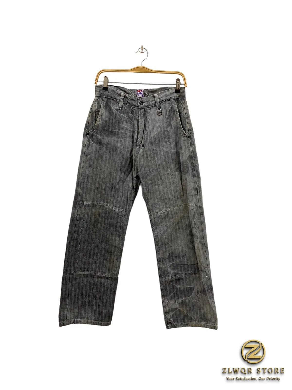 PRPS WIDE LEG DOUBLE KNEE WORK JEANS