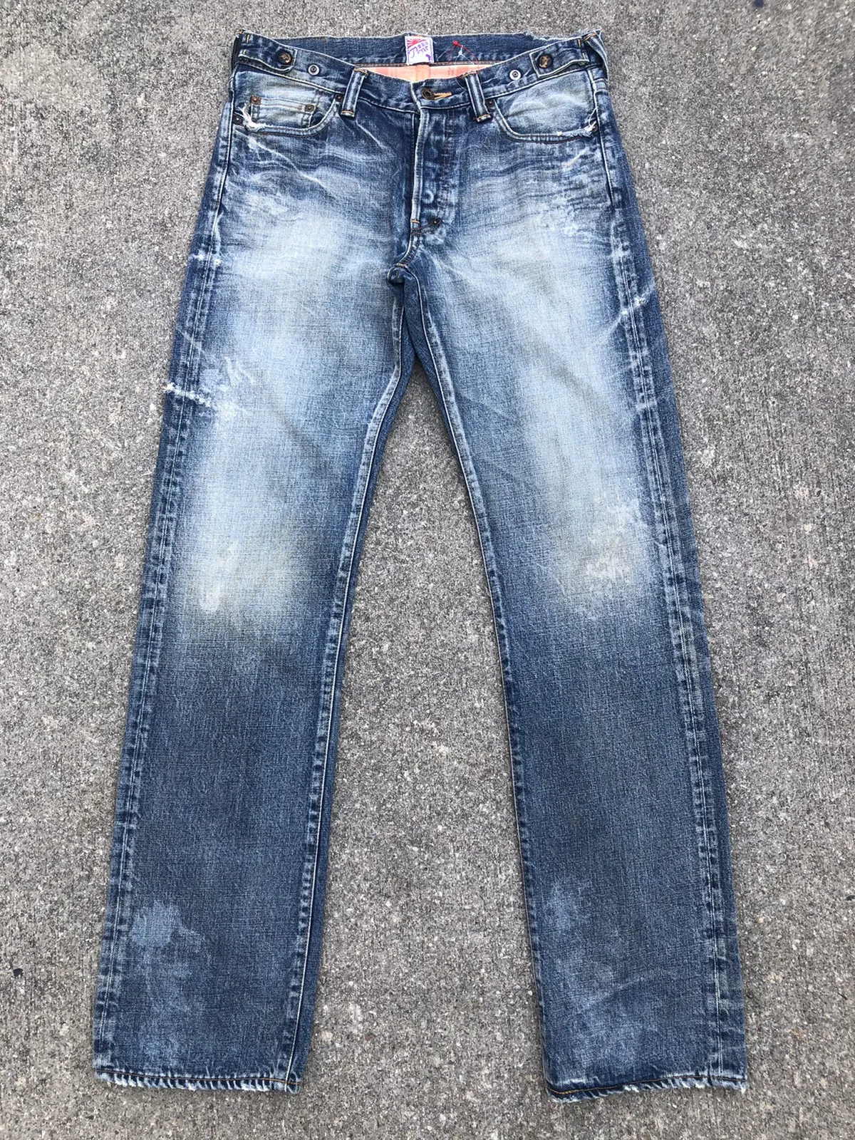 Vintage PRPS Distressed Denim Painter Jeans