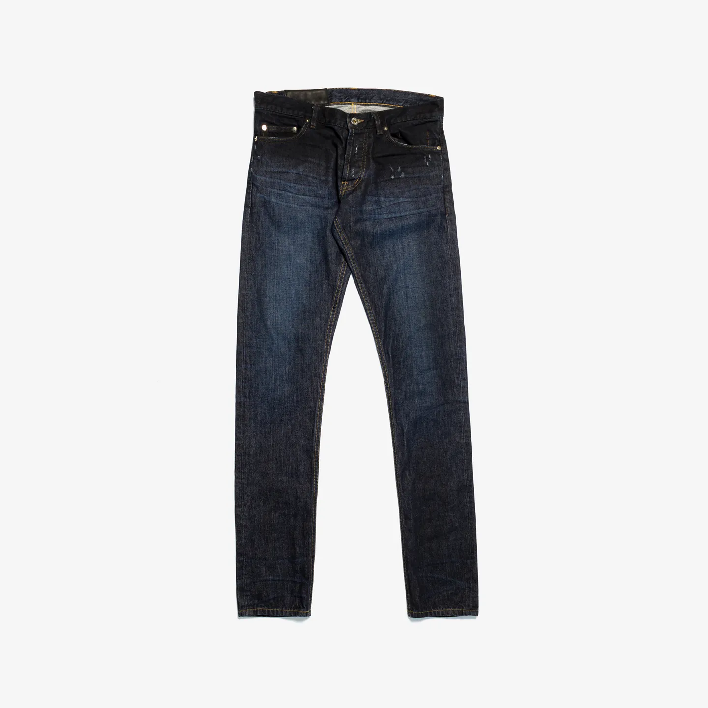 Blue Fade Distressed Jeans