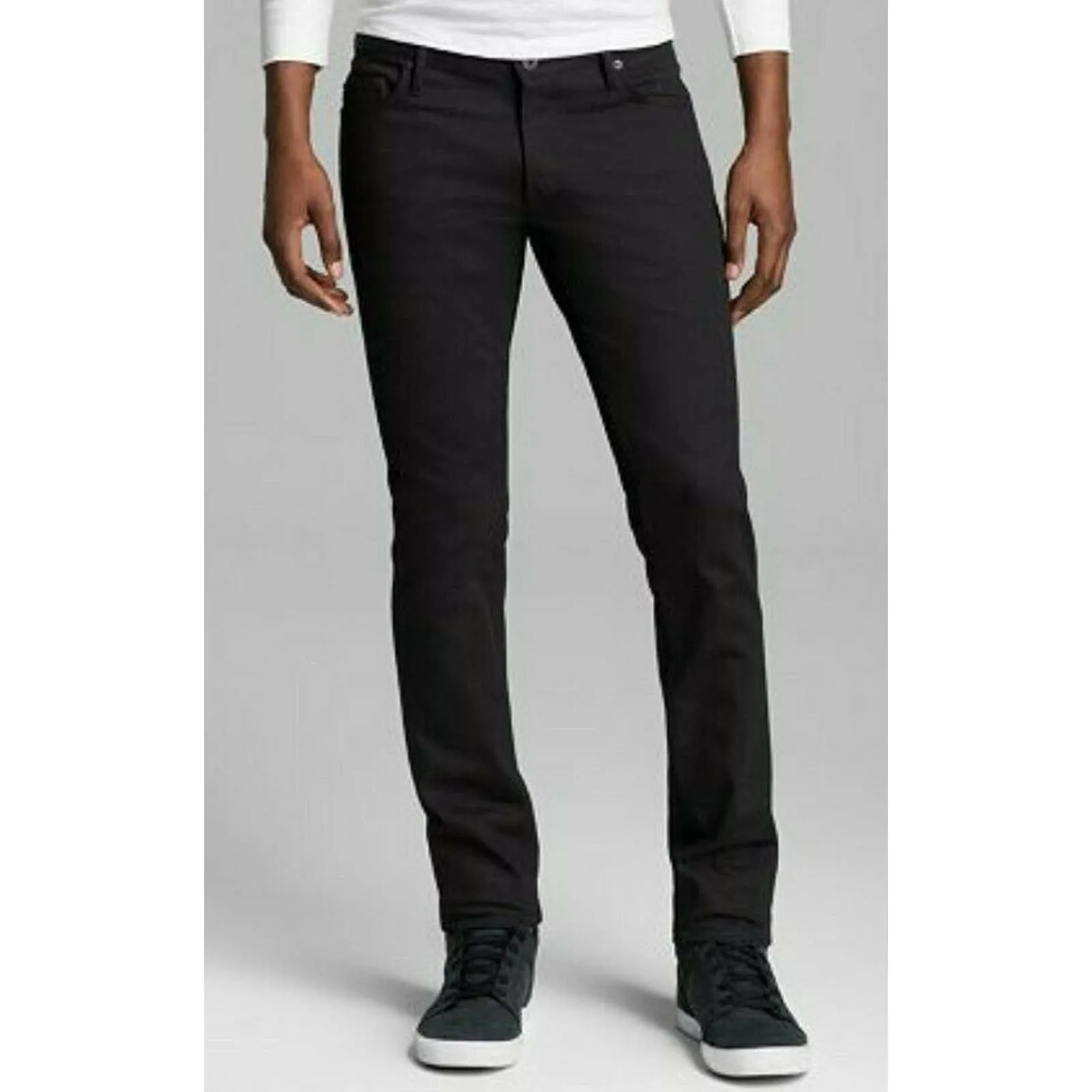 Public School # PS14 Slim Fit Black Denim Jeans Sz 34x29.5