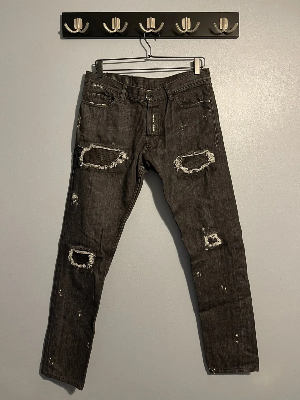 Public School Distressed Denim Jeans