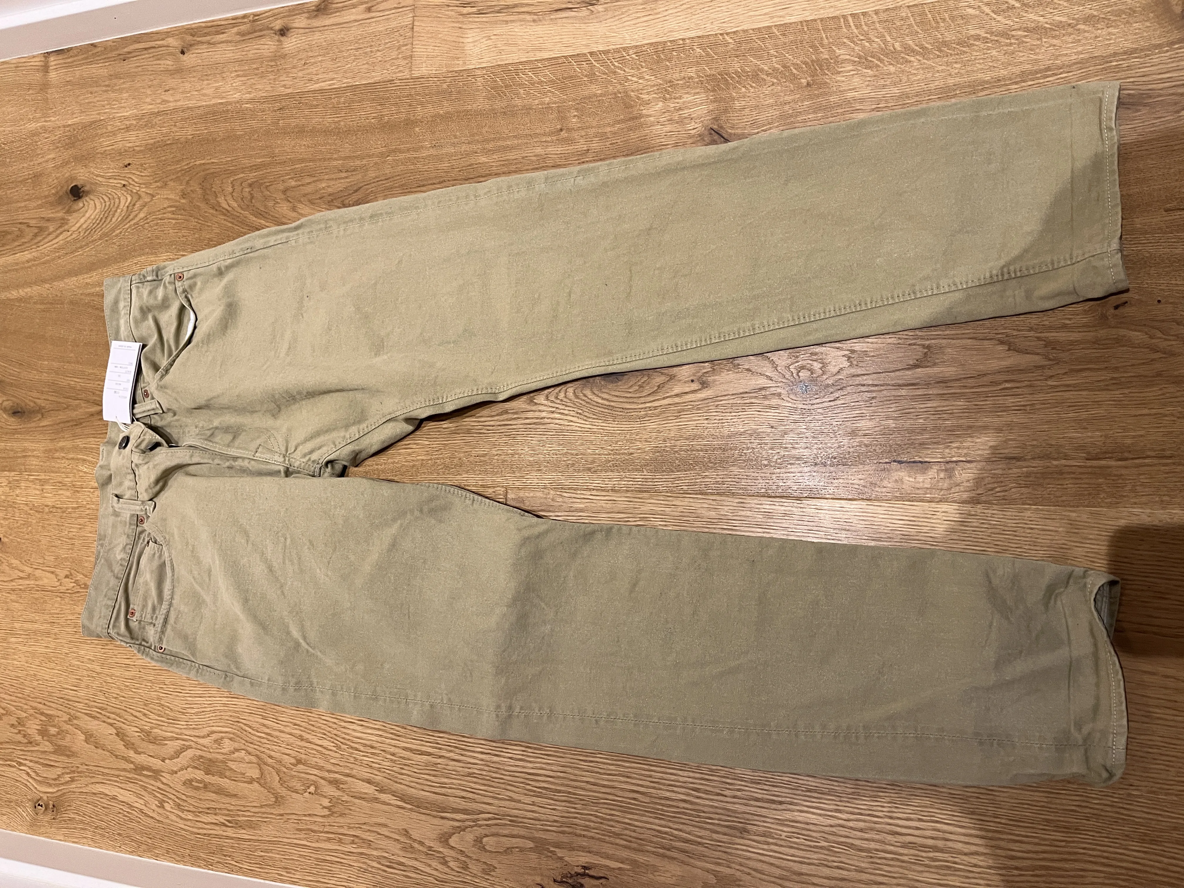 Pure Blue Japan 1150 MEN´S WOVEN 12OZ SELVEDGE TWILL SIZE 34